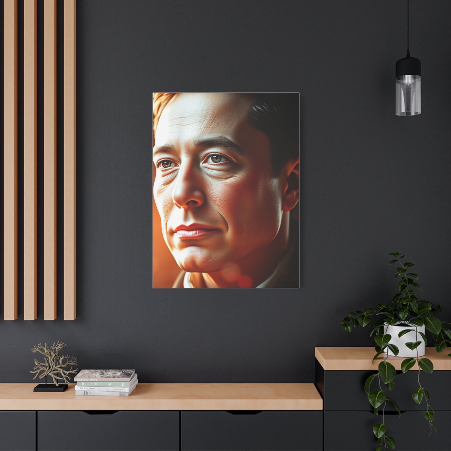 Masterpiece Elon Musk Art Vision Wall Art & Canvas Print