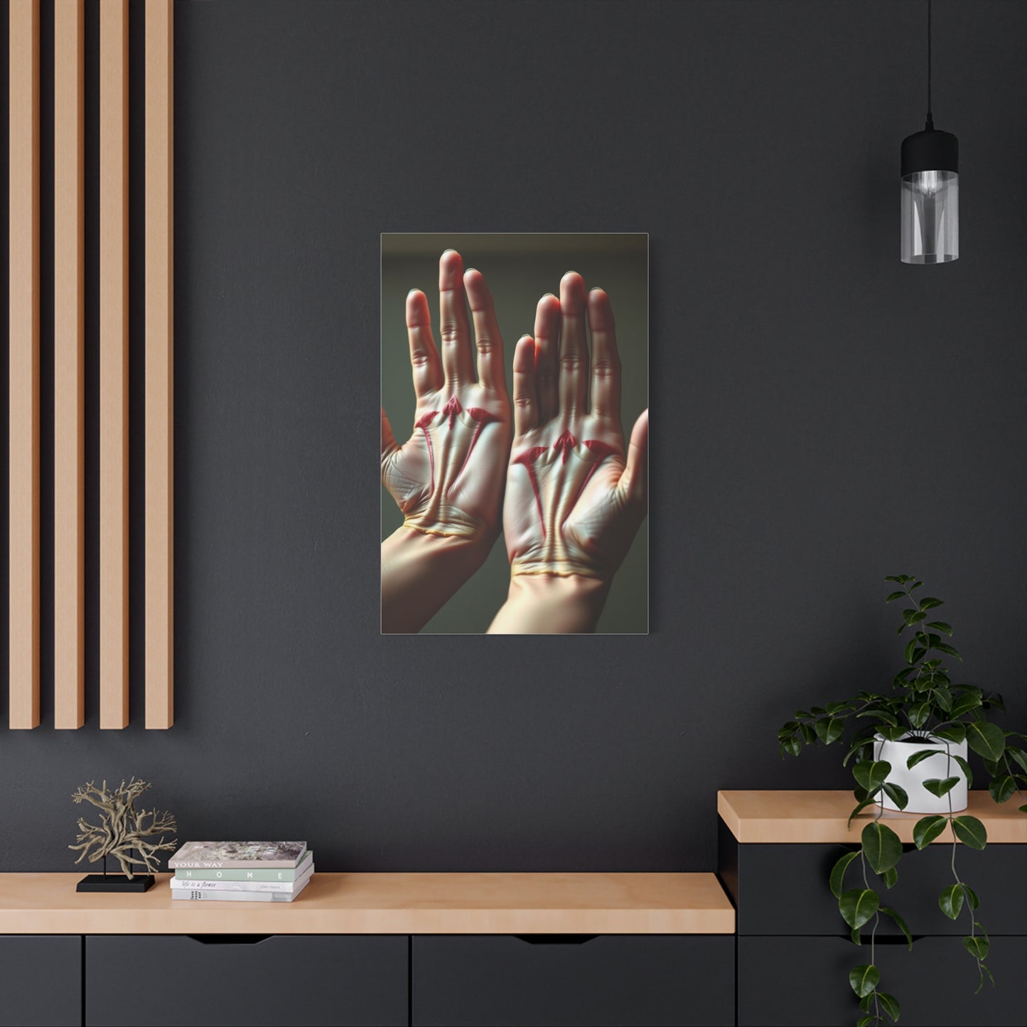 Hands Art Refined Canvas Wall Art & Canvas Print
