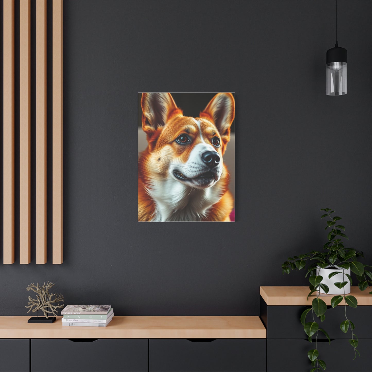 Supreme Corgi Dog Art Collection Wall Art & Canvas Print
