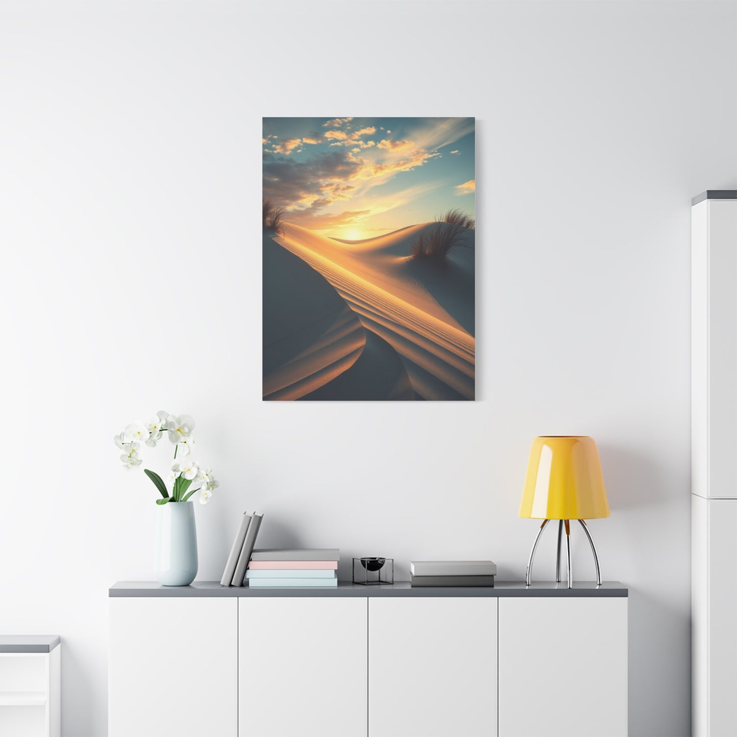 Masterpiece Coastal Sand Dunes Art Vision Wall Art & Canvas Print