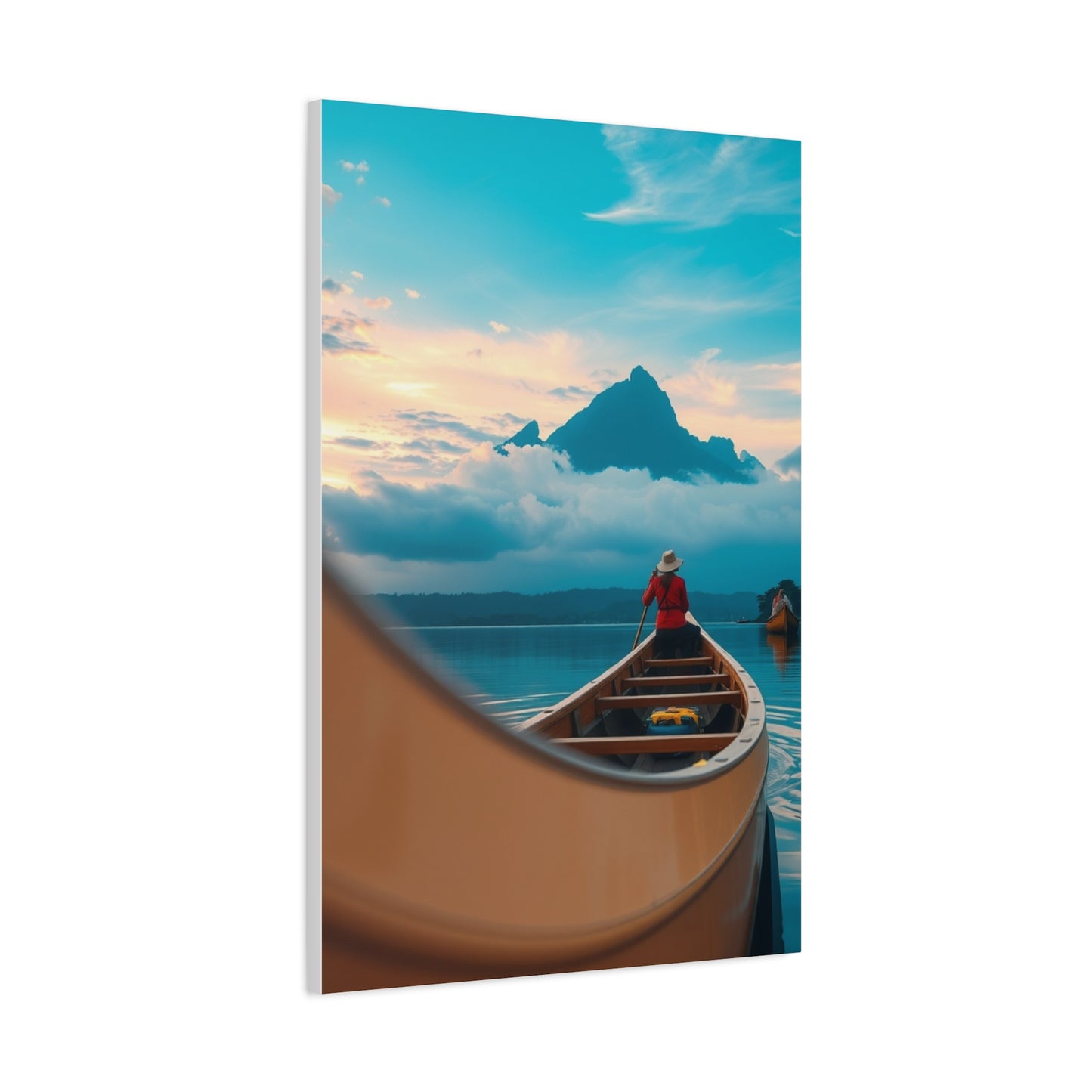 Masterpiece Canoe Art Vision Wall Art & Canvas Print