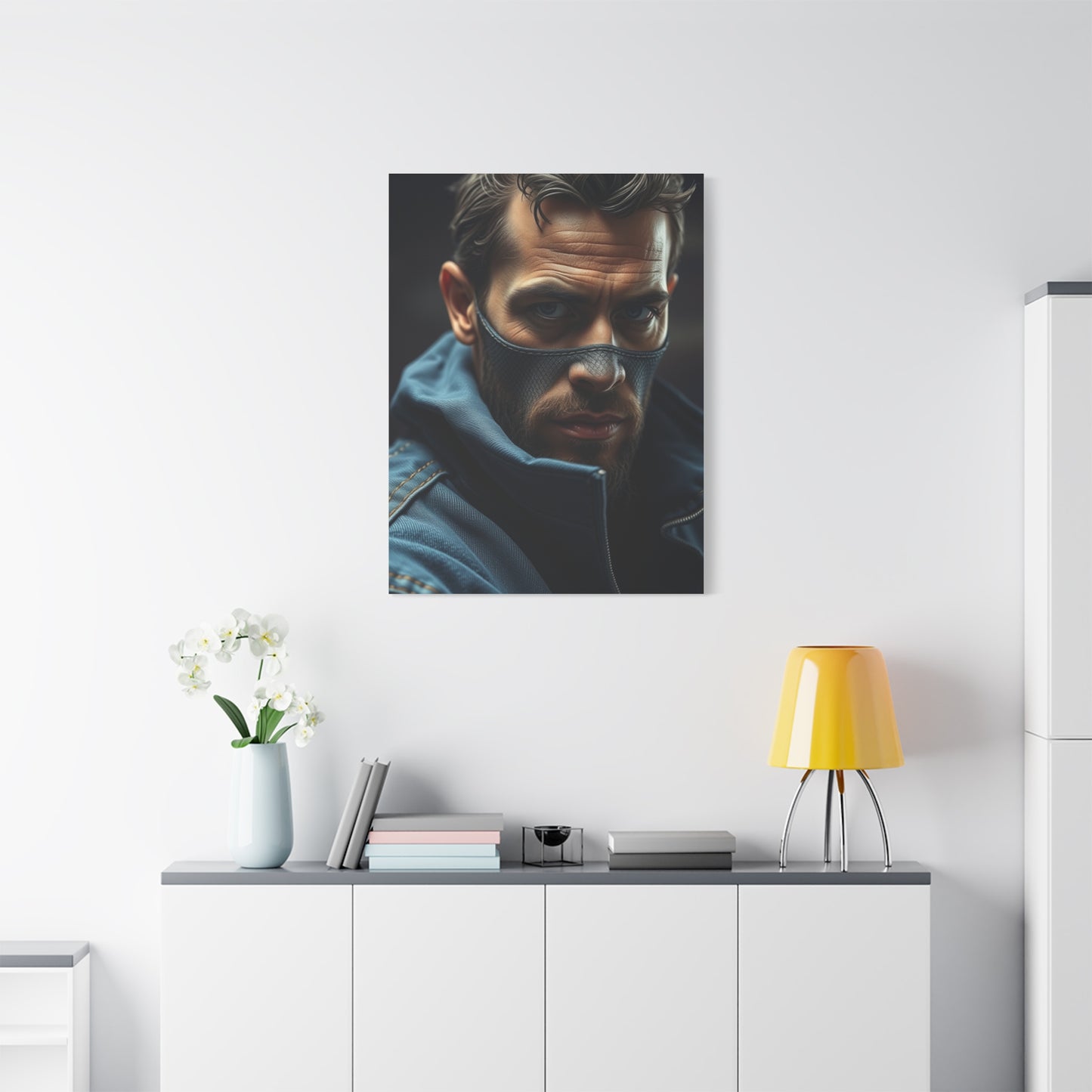 Denim and Leather Art Supreme Gallery Wall Art & Canvas Print