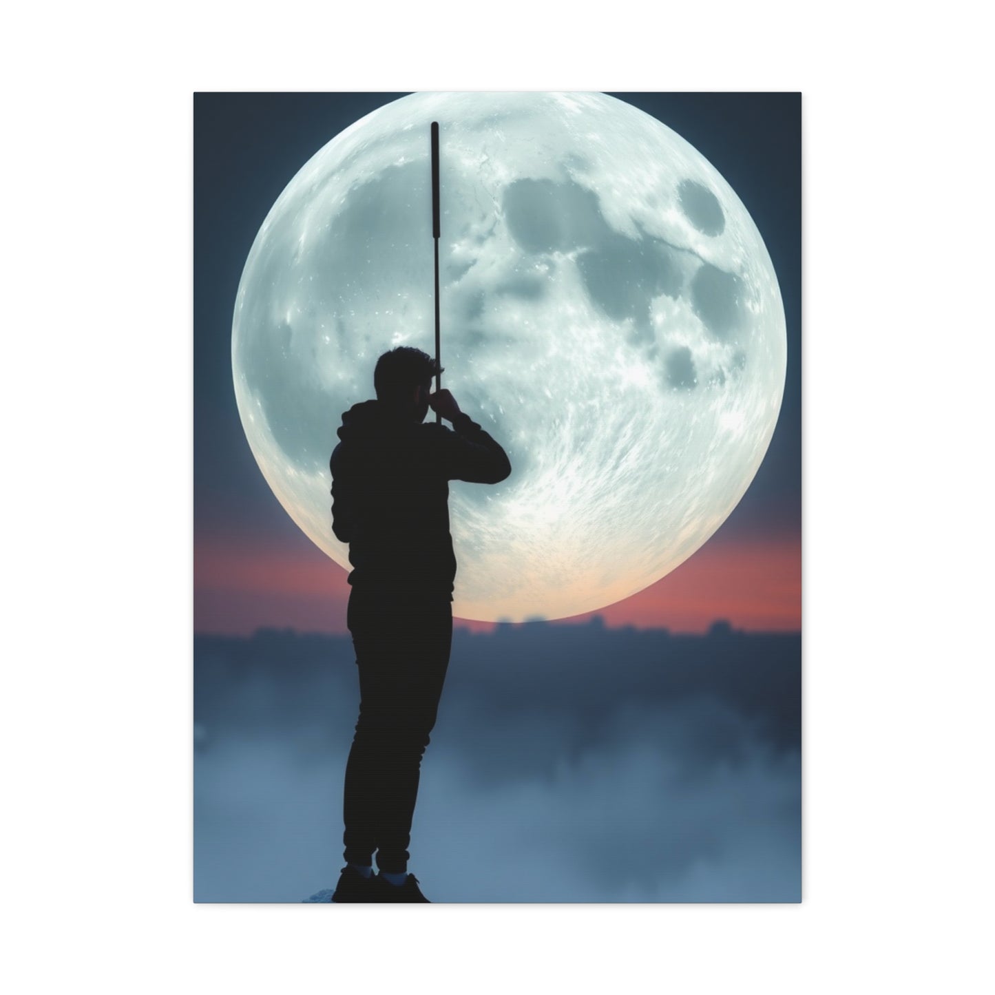 Masterpiece Full Moon Art Vision Wall Art & Canvas Print