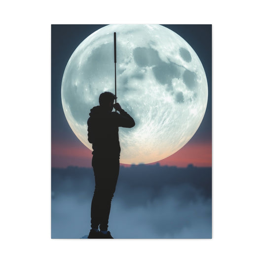 Masterpiece Full Moon Art Vision Wall Art & Canvas Print