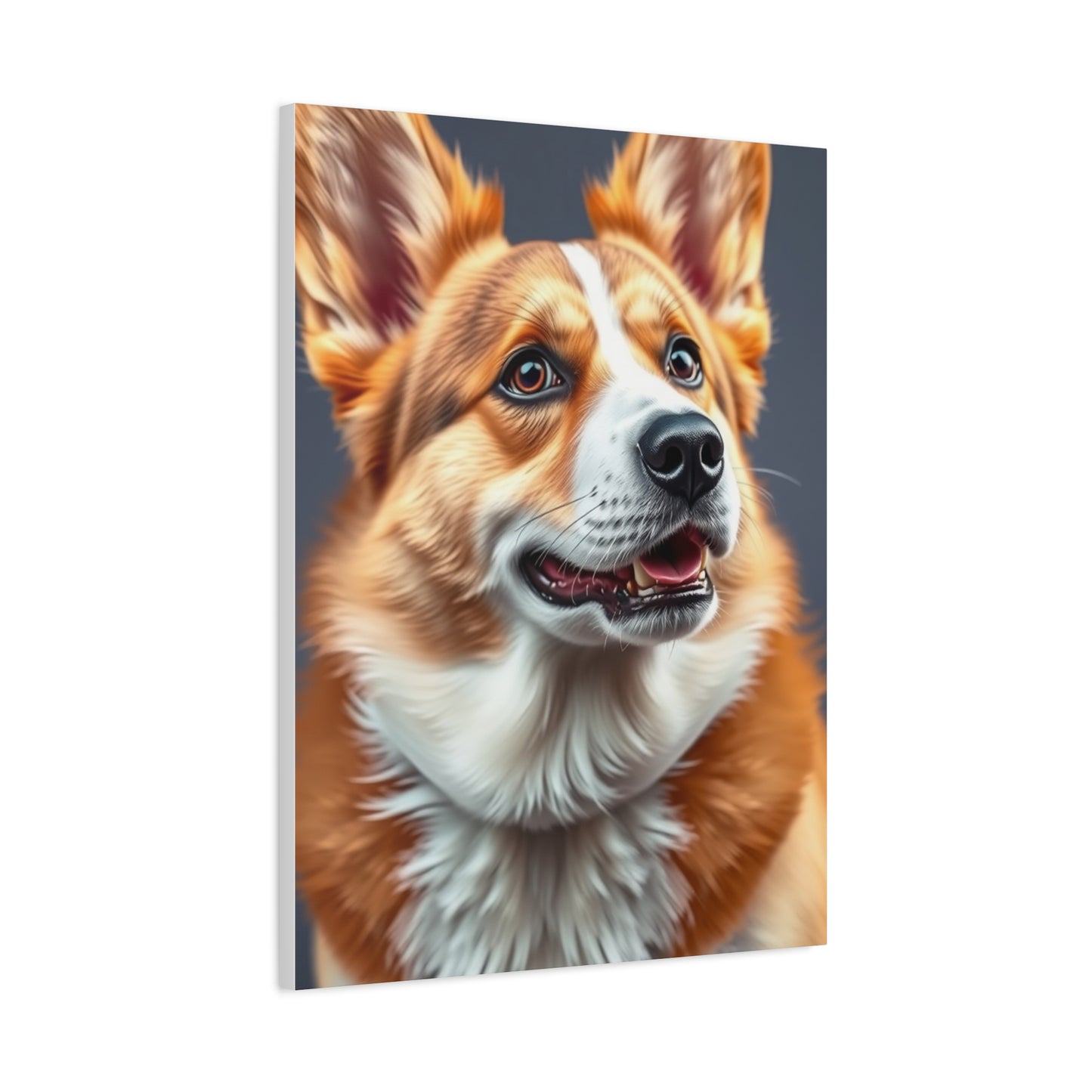 Corgi Dog Art Refined Canvas Wall Art & Canvas Print
