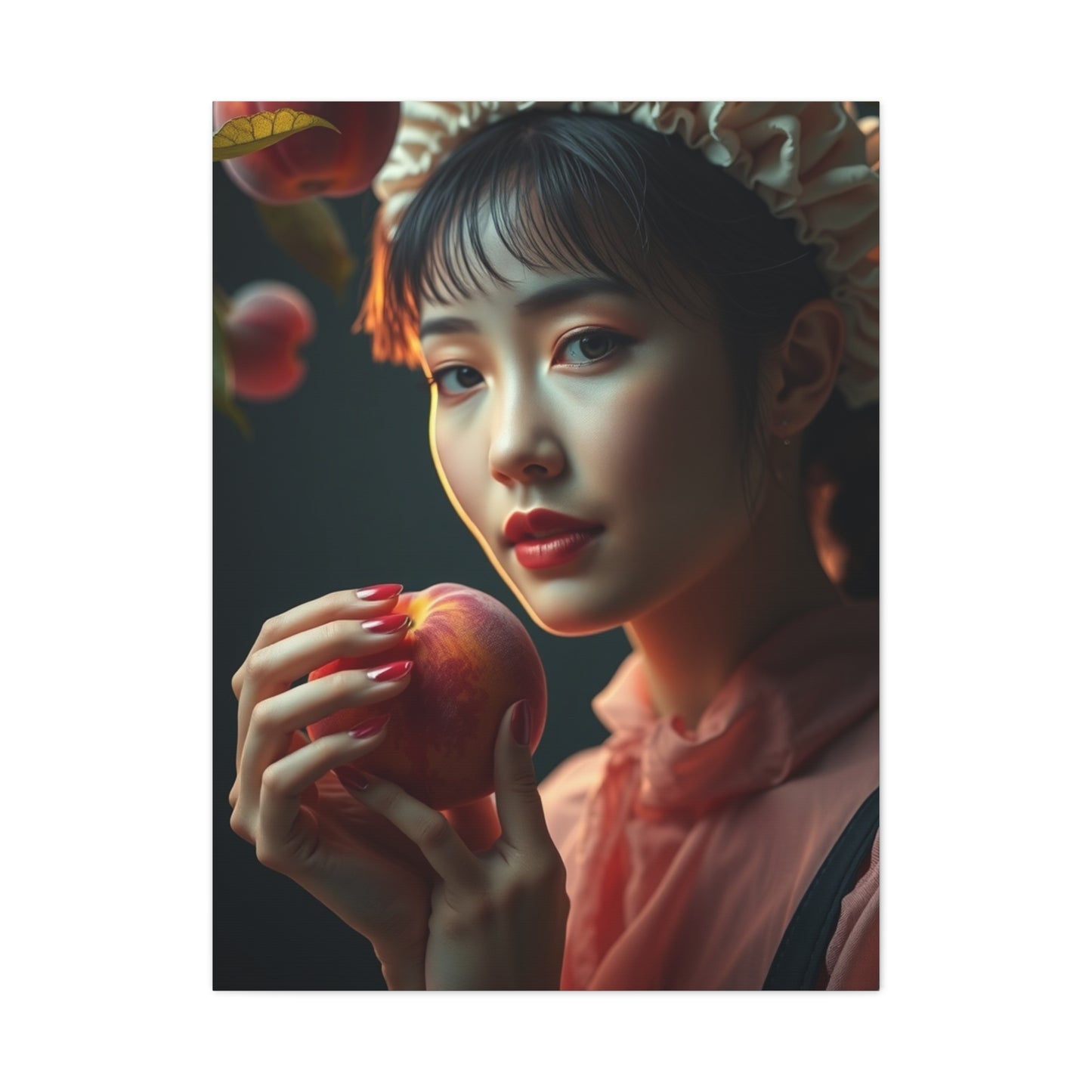 Peach Art Luxury Canvas Wall Art & Canvas Print