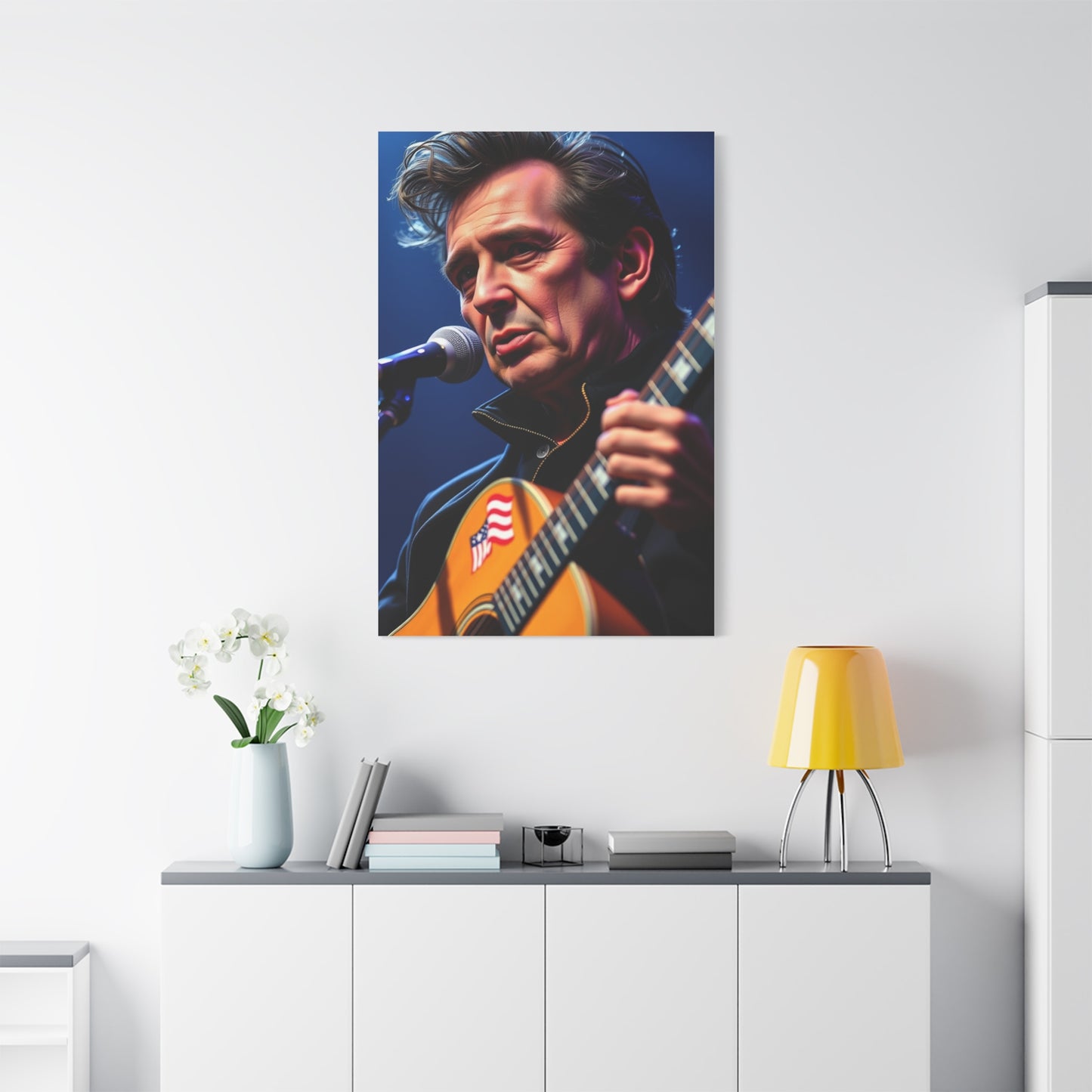 Johnny Cash Art Luxury Canvas Wall Art & Canvas Print