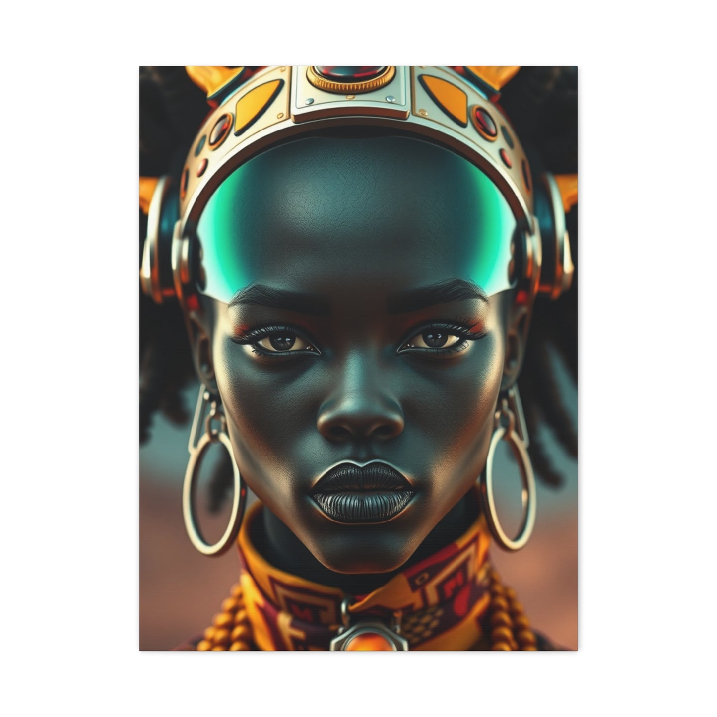 Supreme Afrofuturism Art Collection Wall Art & Canvas Print