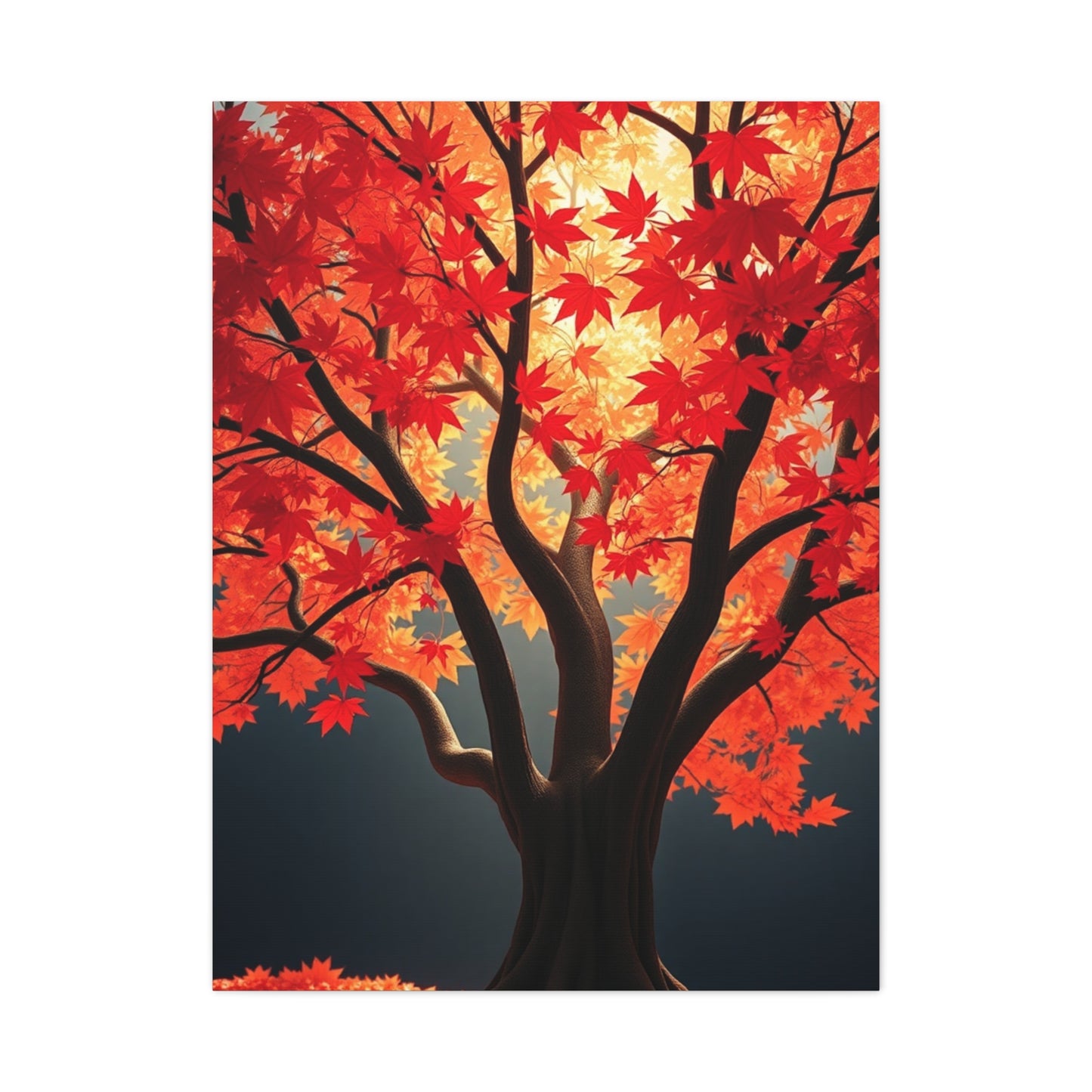 Supreme Maple Tree Art Collection Wall Art & Canvas Print