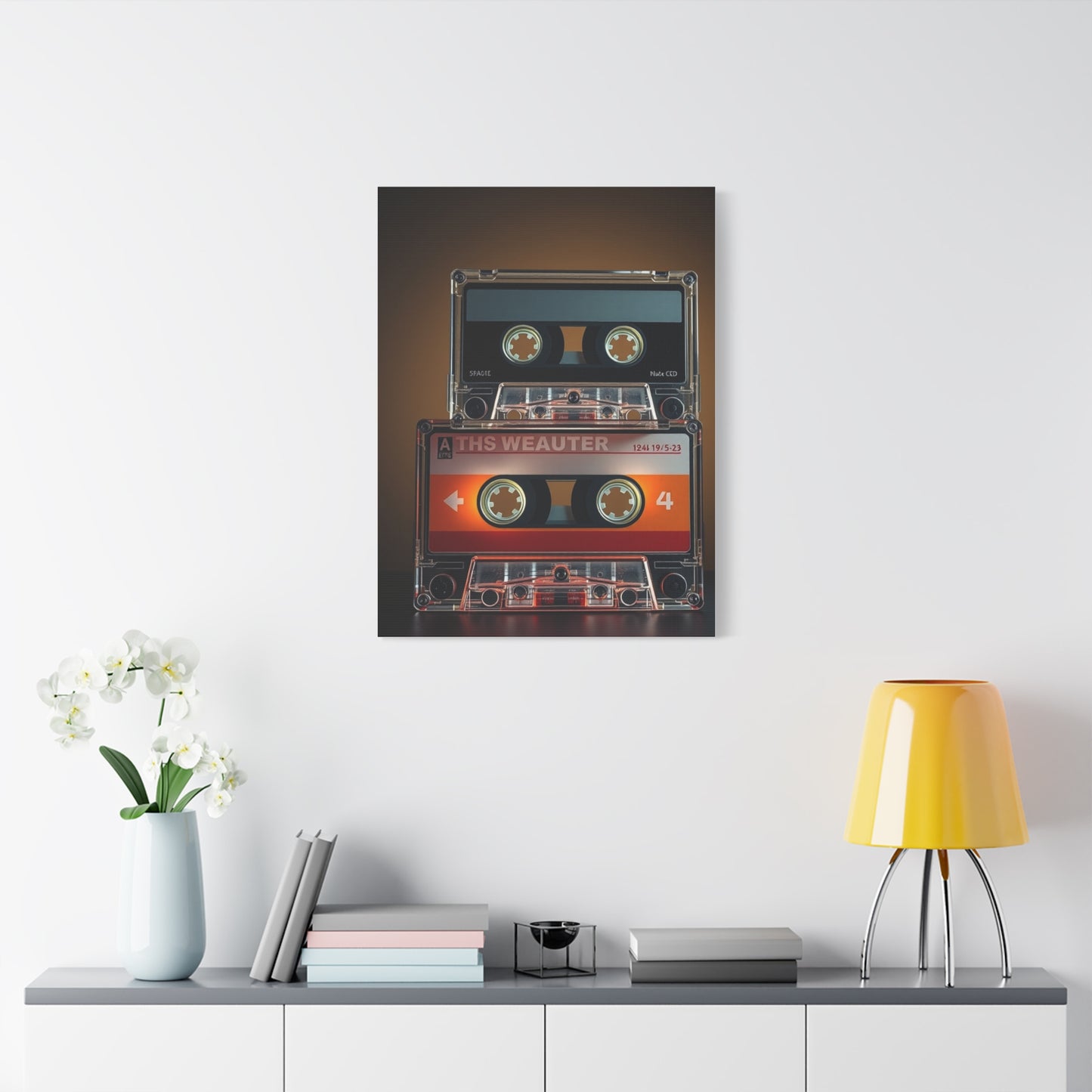 Masterpiece Cassette Tapes Art Vision Wall Art & Canvas Print