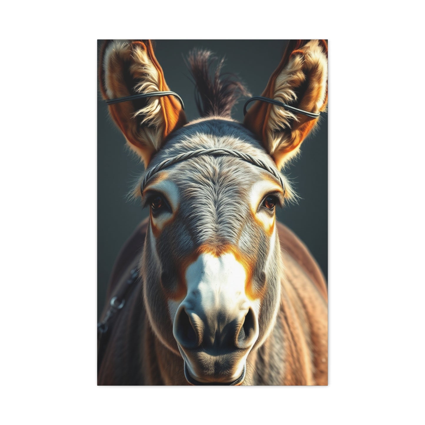 Masterpiece Donkey Art Vision Wall Art & Canvas Print