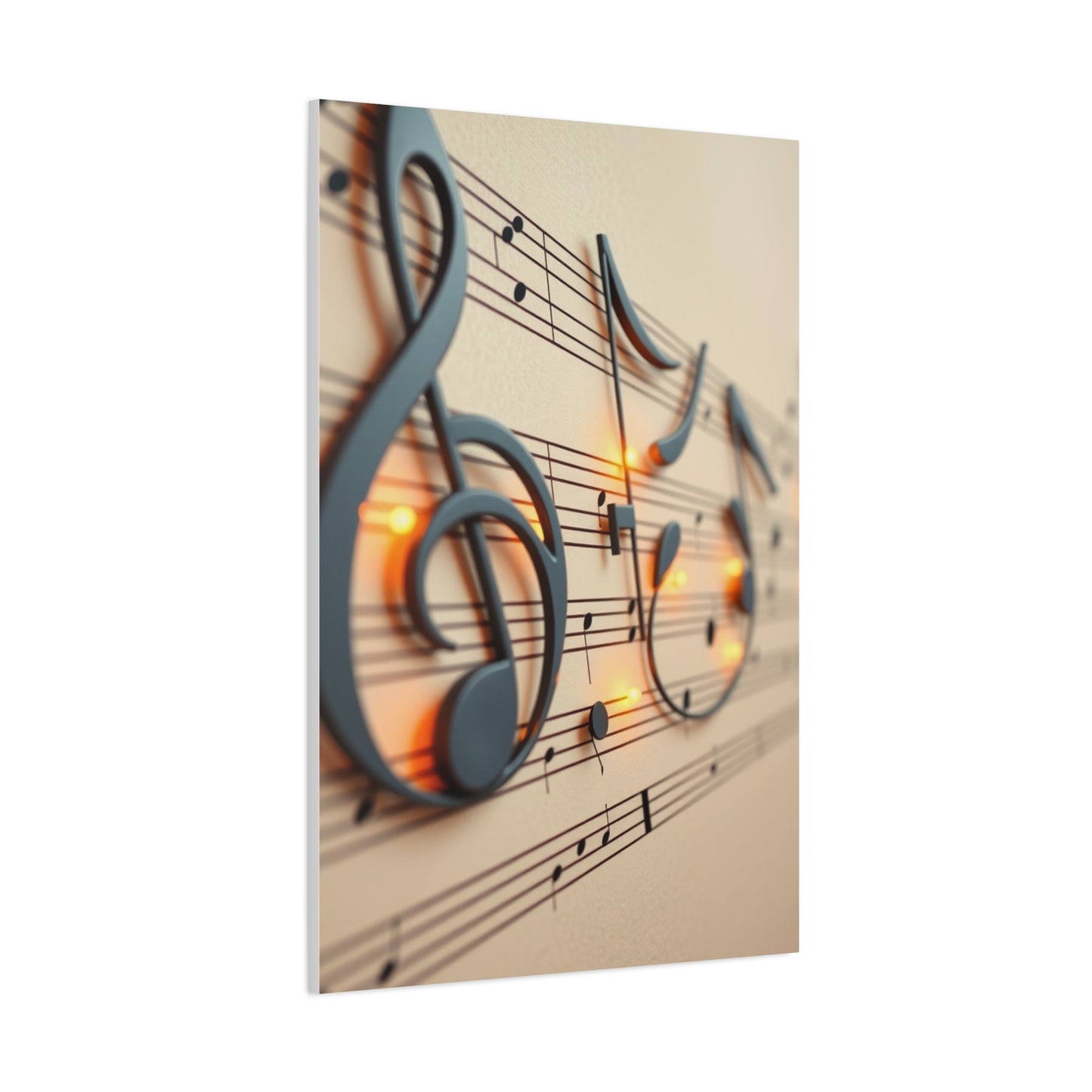 Elite Musical Notes Art Vision Wall Art & Canvas Print