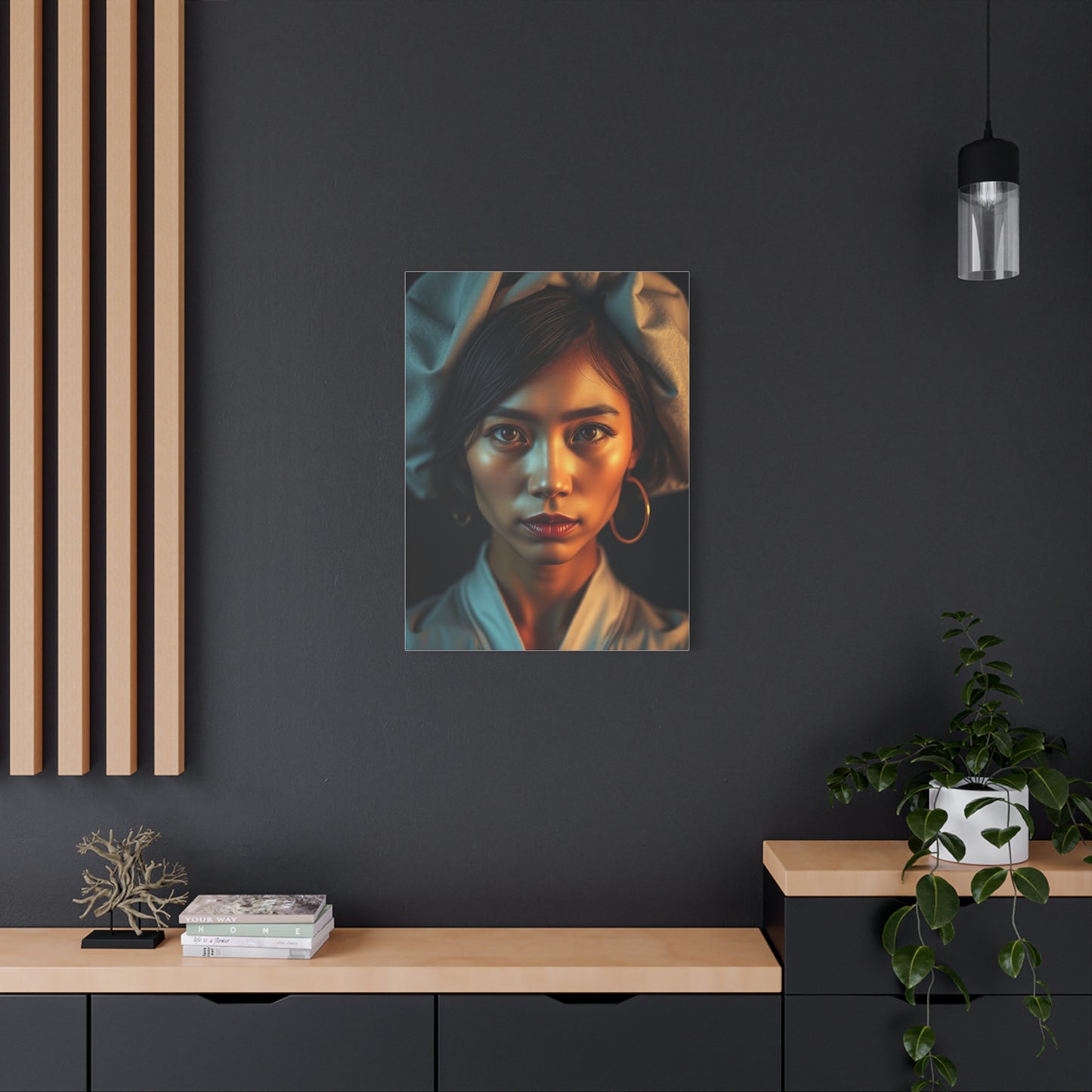 Vision Faceless Portraits Art Art Wall Art & Canvas Print