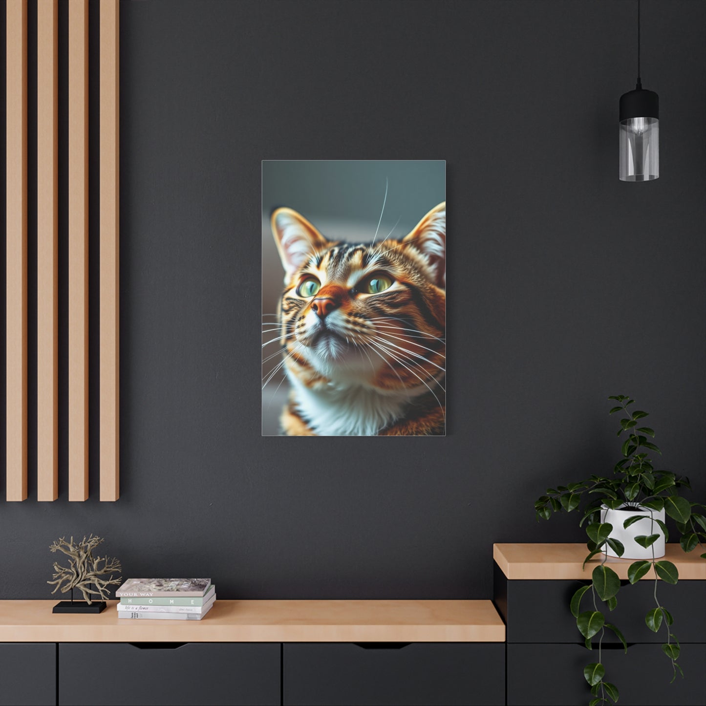 Supreme Tabby Cat Art Collection Wall Art & Canvas Print