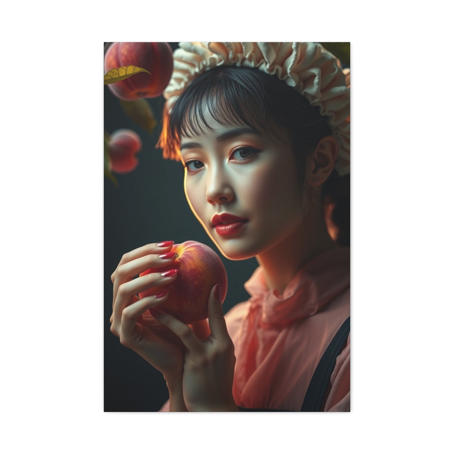 Peach Art Luxury Canvas Wall Art & Canvas Print