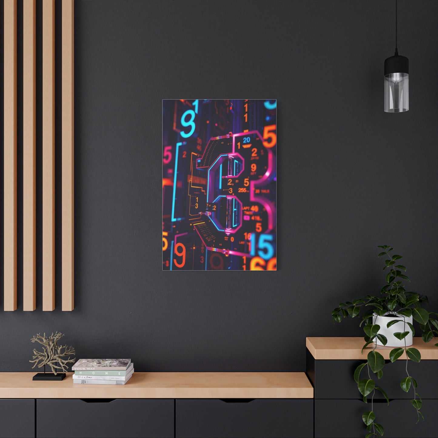 Elite Numbers Art Vision Wall Art & Canvas Print