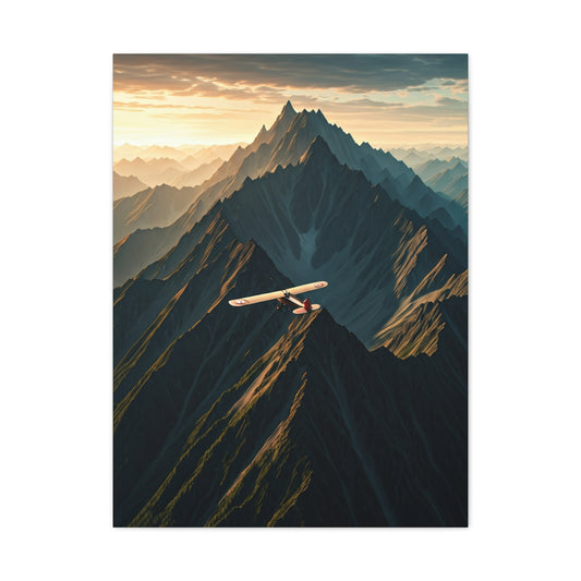 Mountain Ridge Flight Passage Wall Art & Canvas Prints