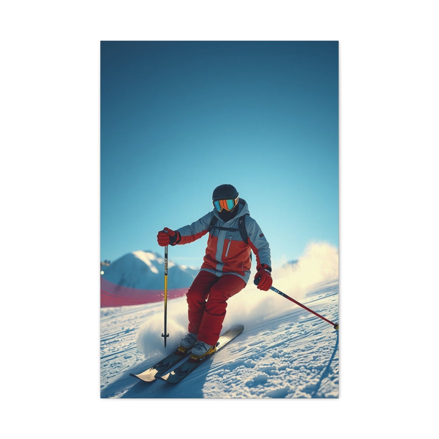 Supreme Skiing Art Collection Wall Art & Canvas Print