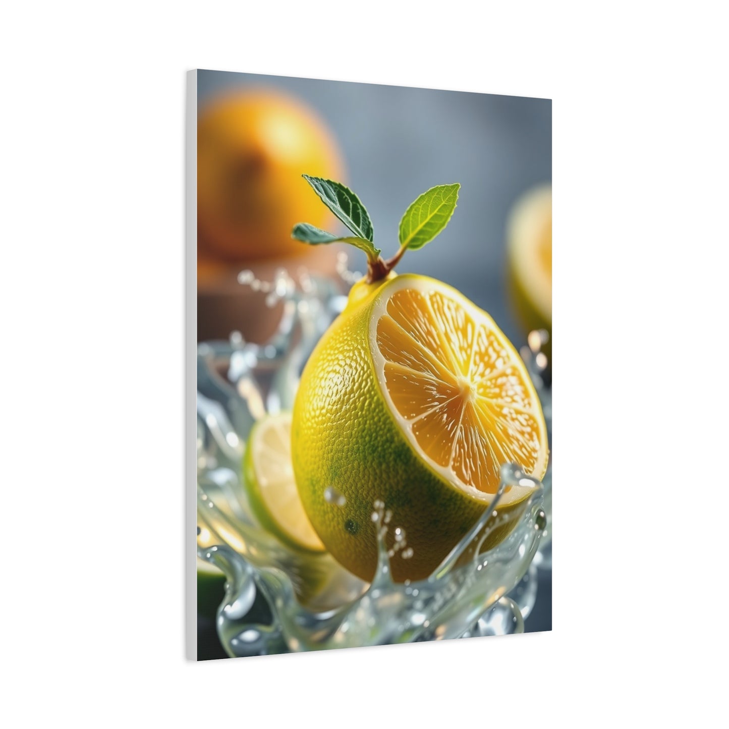 Supreme Lemon & Lime Art Collection Wall Art & Canvas Print
