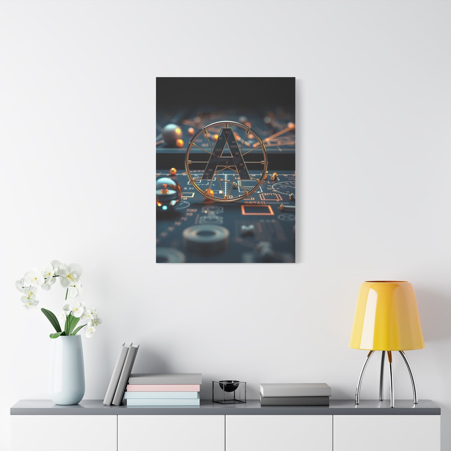 Mathematics Art Luxury Canvas Wall Art & Canvas Print
