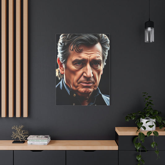 Johnny Cash Art Supreme Gallery Wall Art & Canvas Print