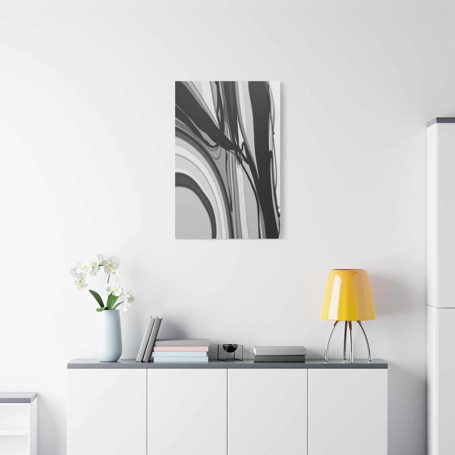 Supreme Black and White Abstract Art Collection Wall Art & Canvas Print