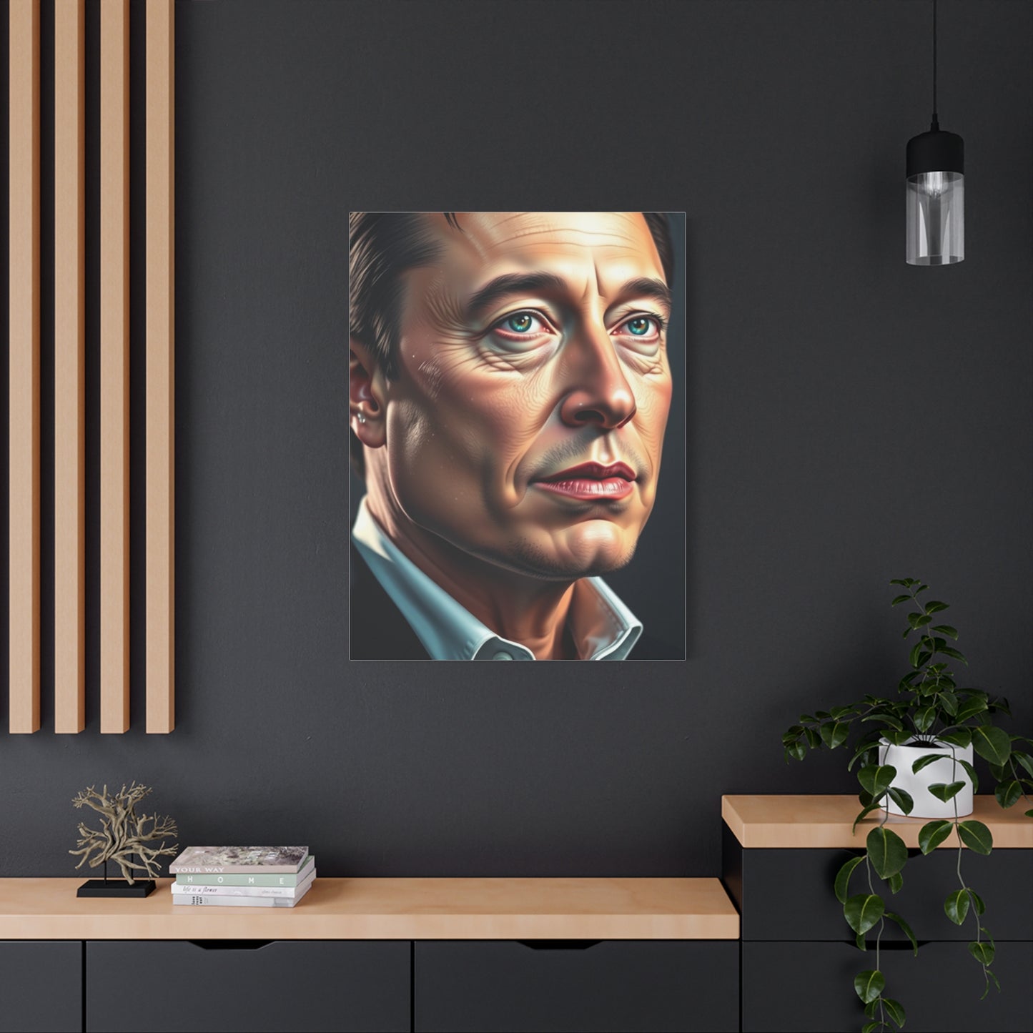 Elon Musk Art Luxury Canvas Wall Art & Canvas Print