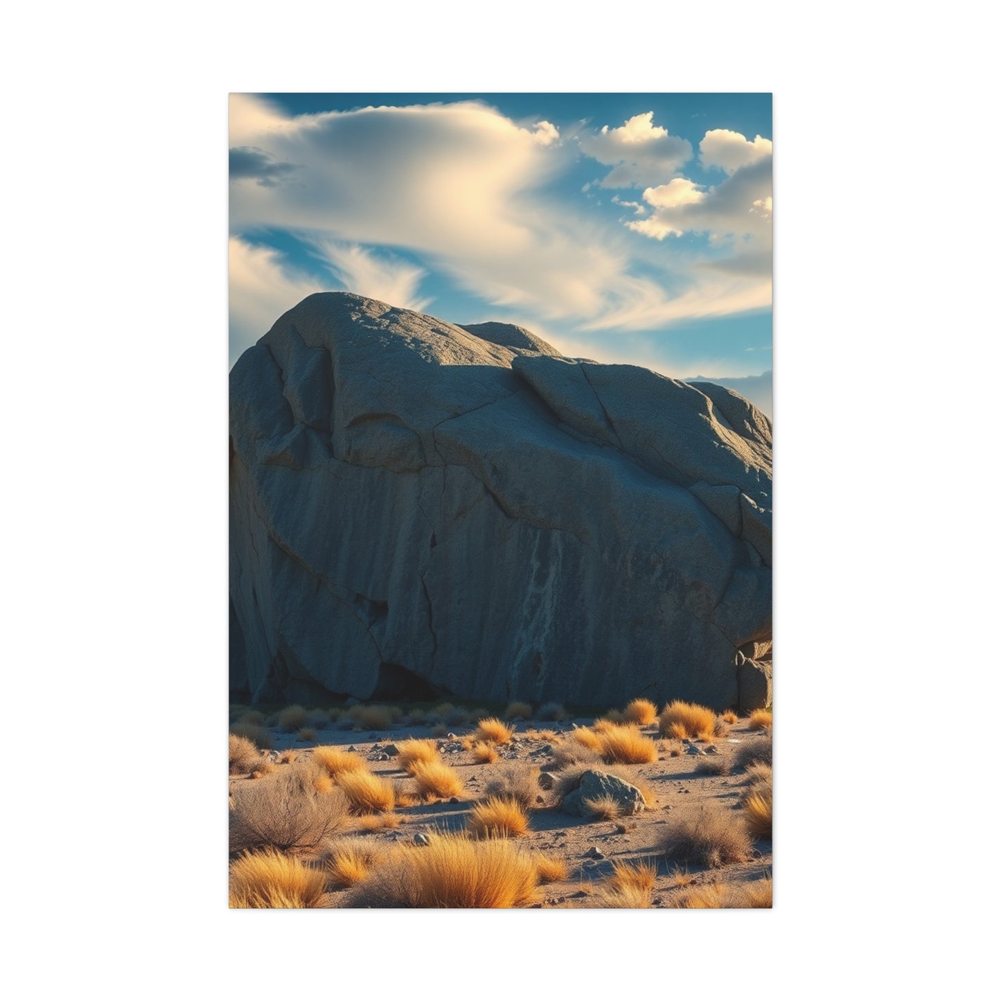 Vision Boulder Art Art Wall Art & Canvas Print