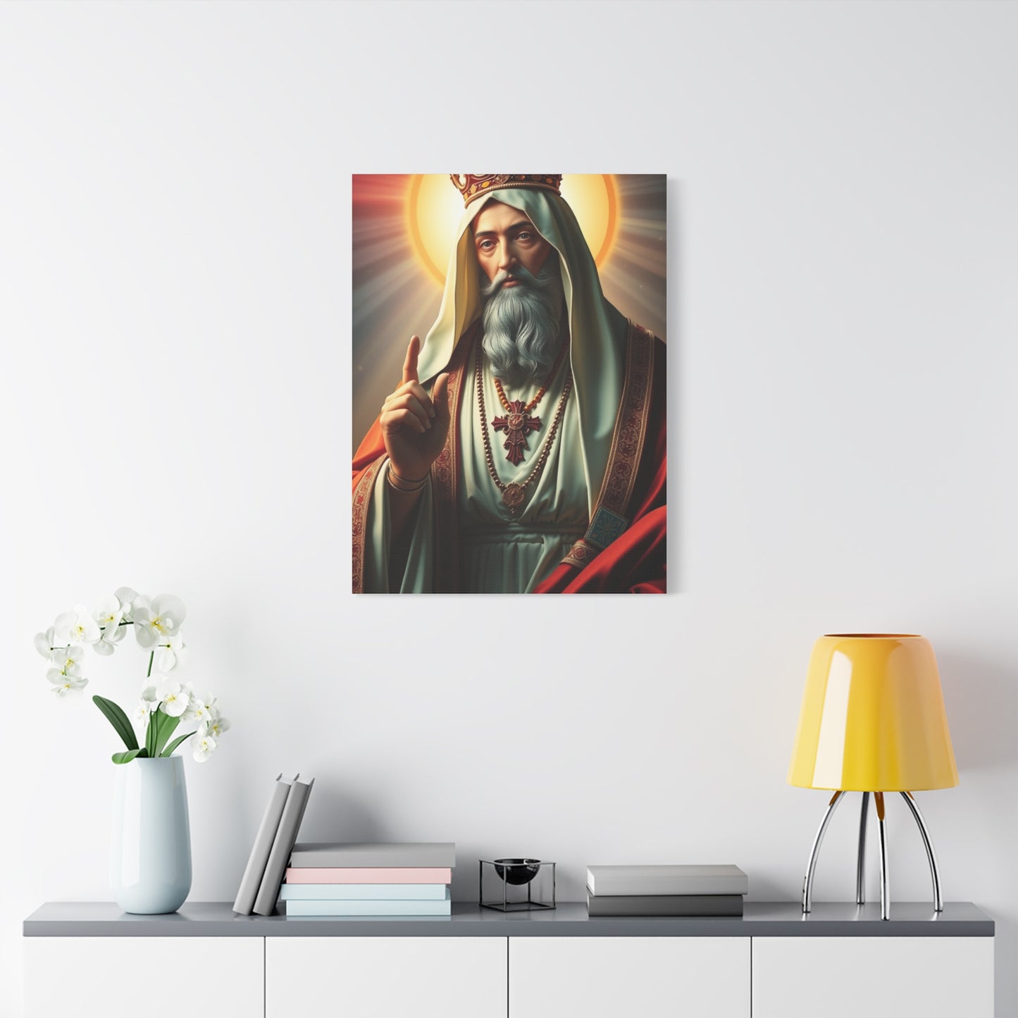Masterpiece Religious Figures Wall Art Vision Wall Art & Canvas Print