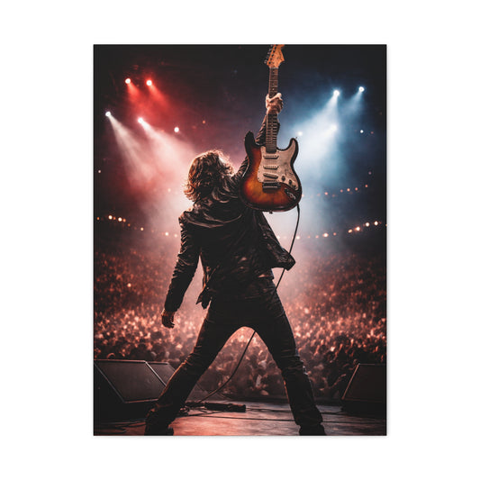 Arena Rock Icon Stage Moment Wall Art & Canvas Print
