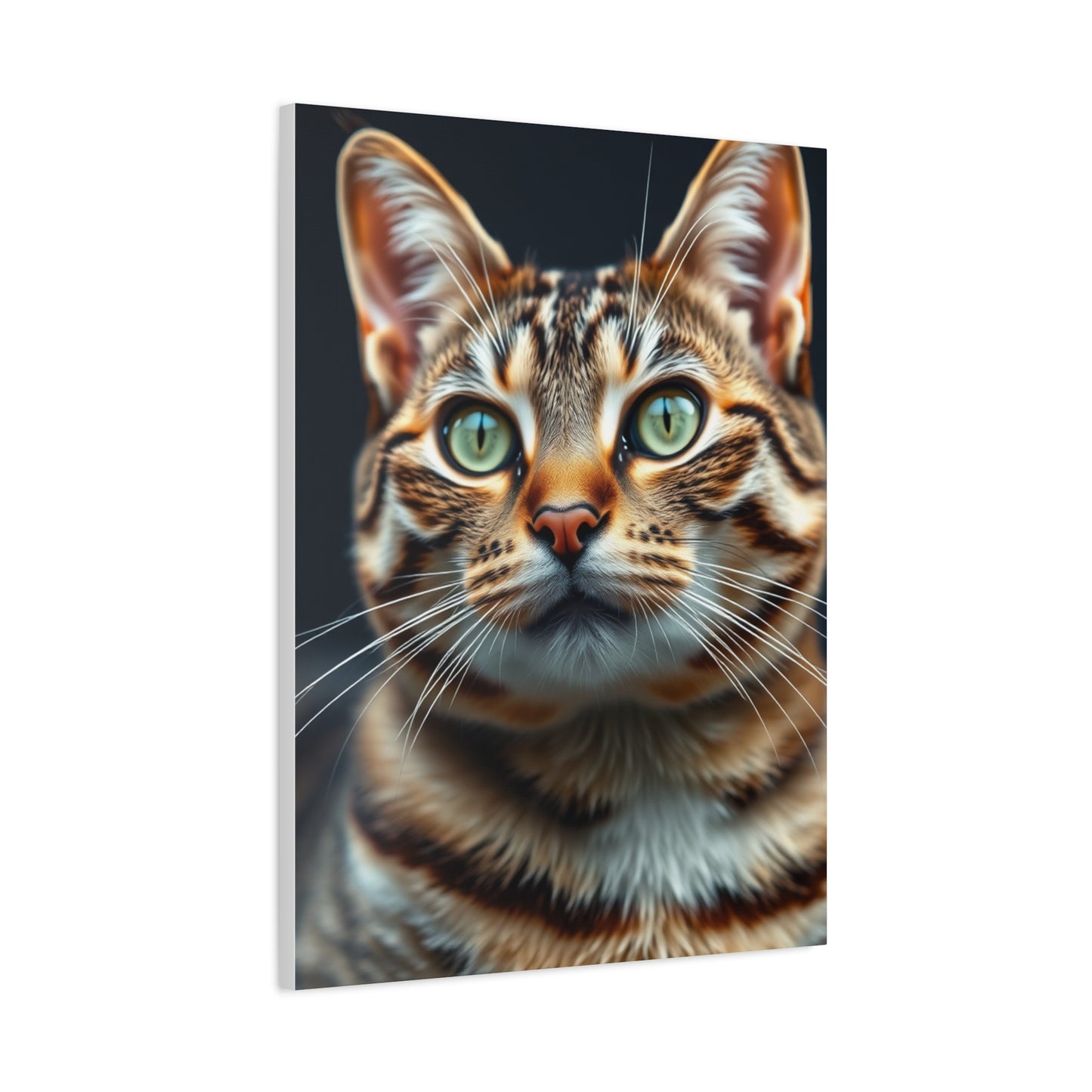 Tabby Cat Art Luxury Canvas Wall Art & Canvas Print