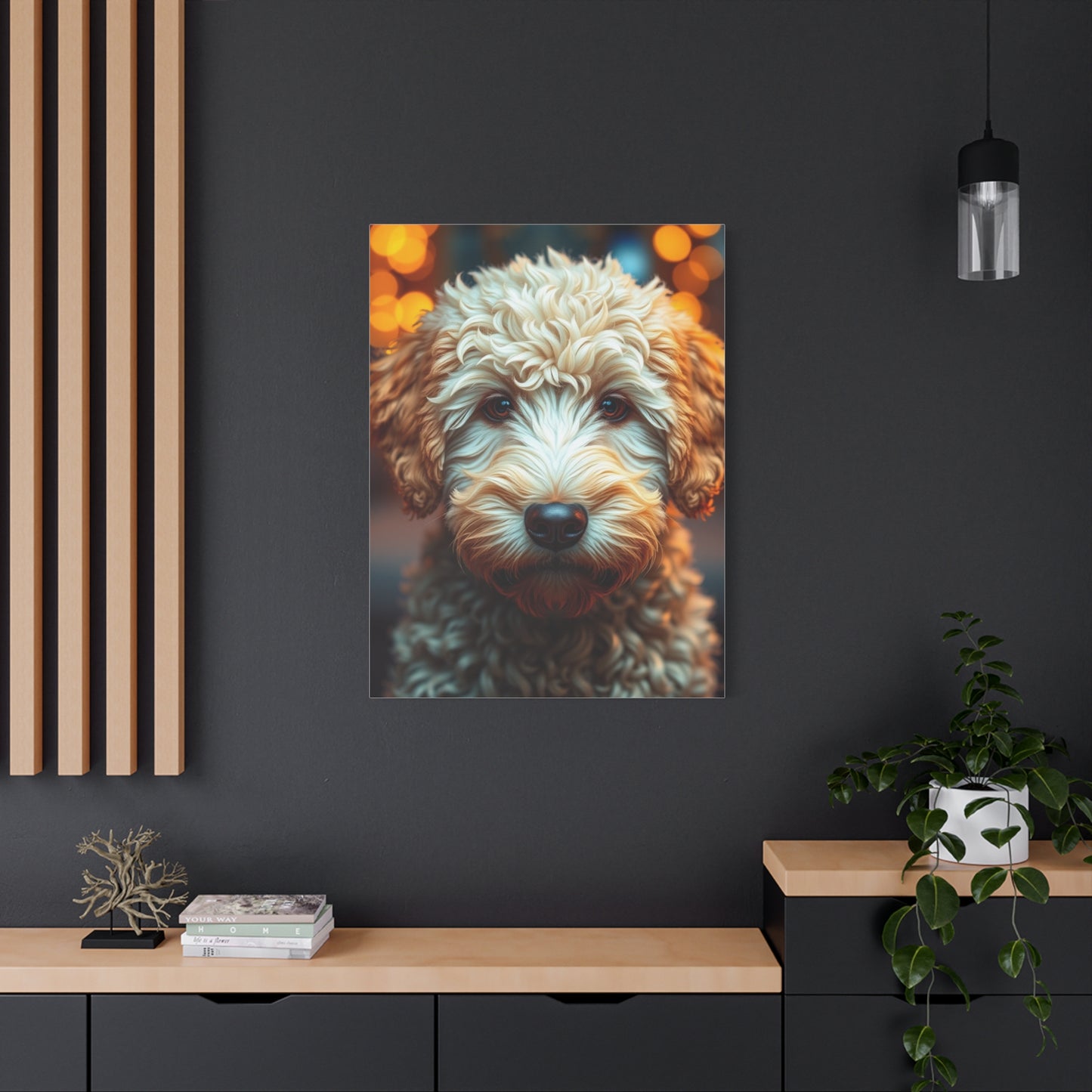 Golden Doodle Art Refined Canvas Wall Art & Canvas Print
