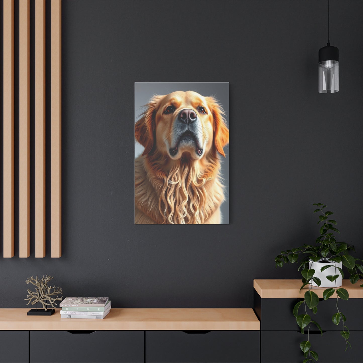 Masterpiece Golden Retriever Art Vision Wall Art & Canvas Print