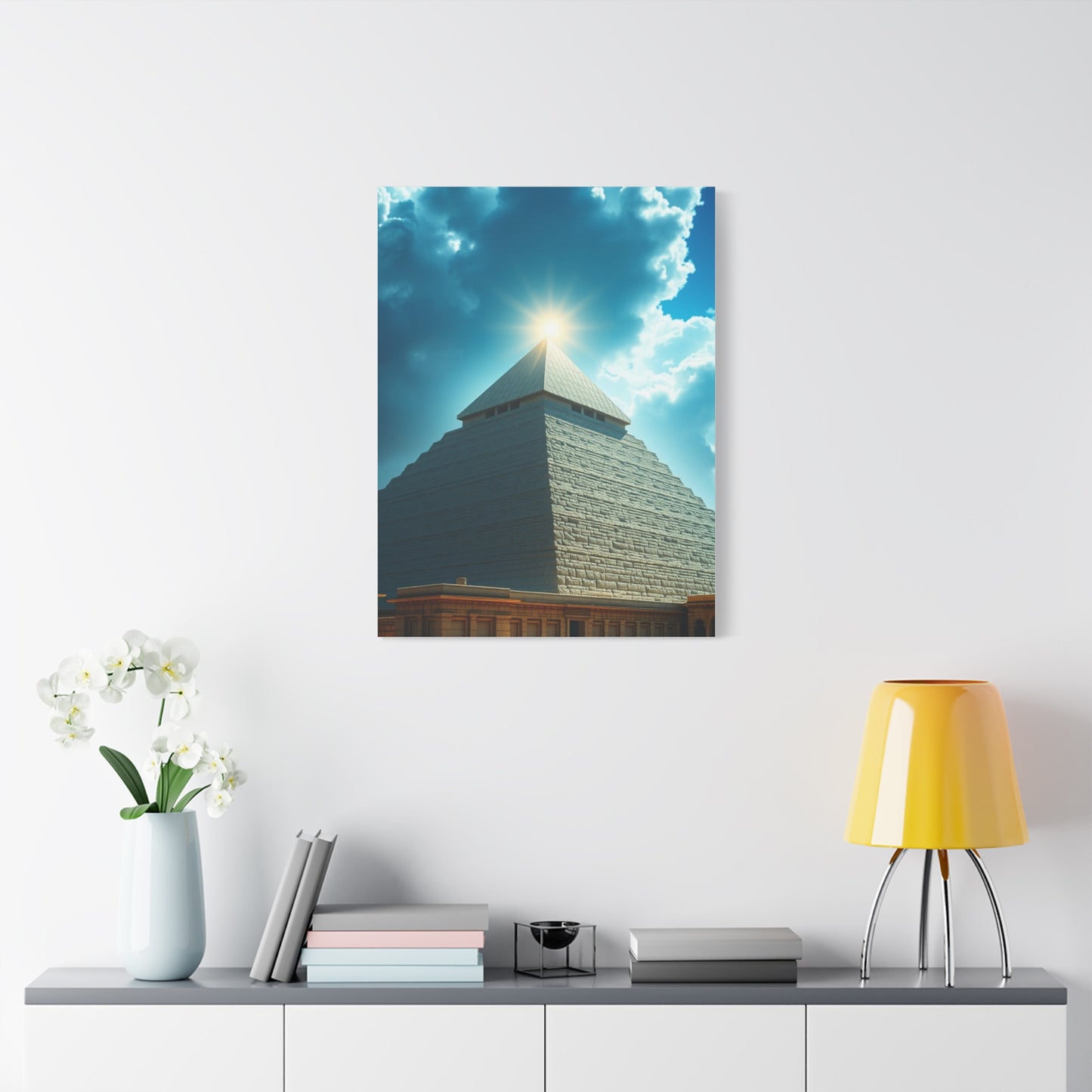 Masterpiece Pyramid Art Vision Wall Art & Canvas Print