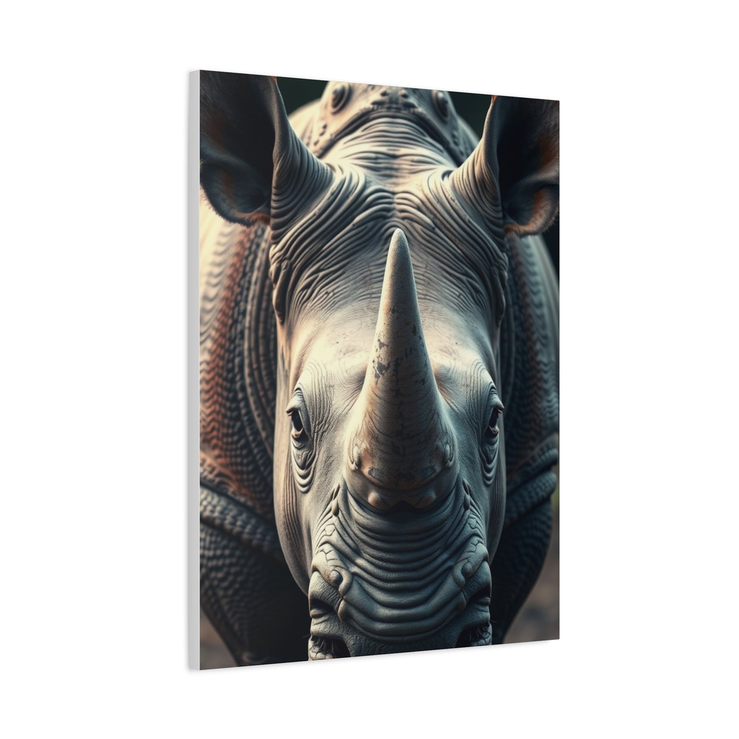 Masterpiece Rhinoceros Art Vision Wall Art & Canvas Print