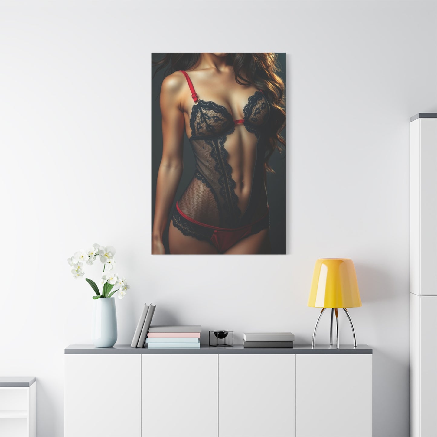 Lingerie Art Refined Canvas Wall Art & Canvas Print