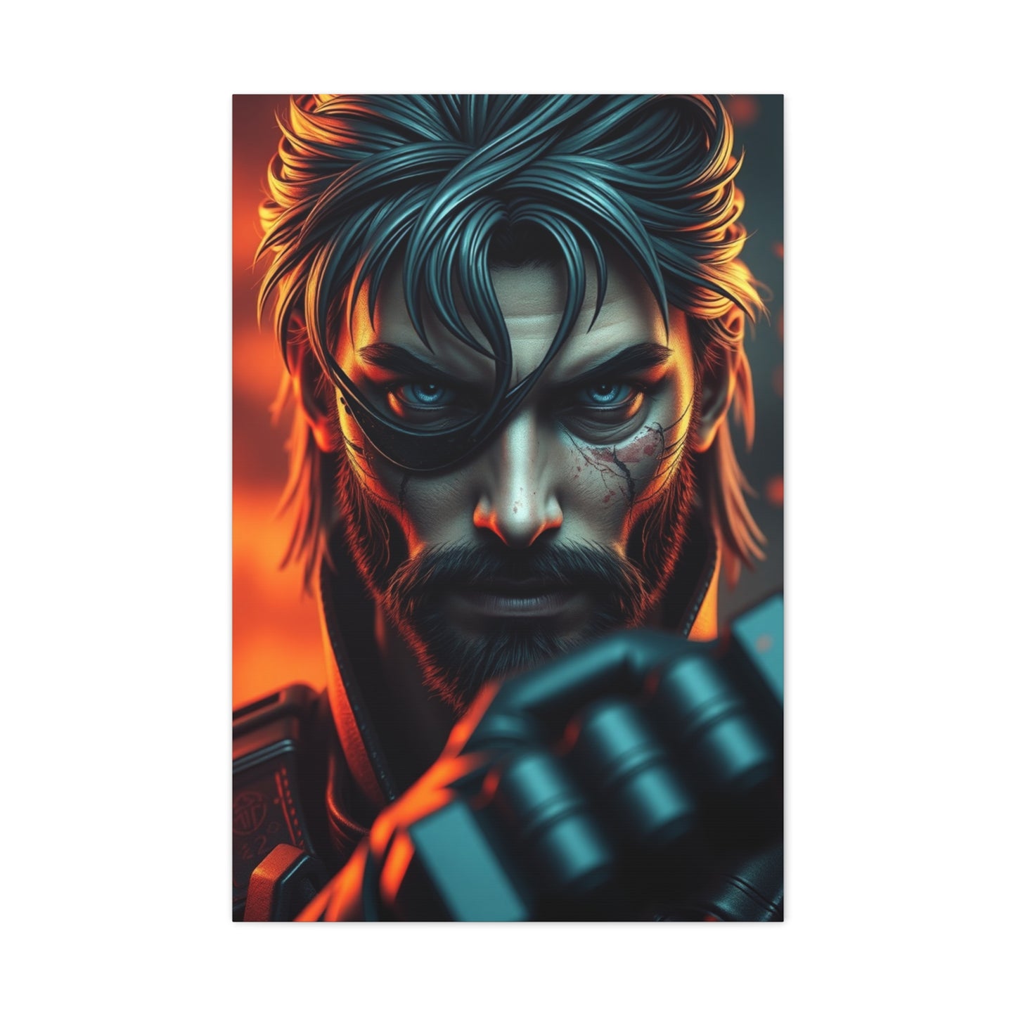 Metal Gear Solid Art Refined Canvas Wall Art & Canvas Print