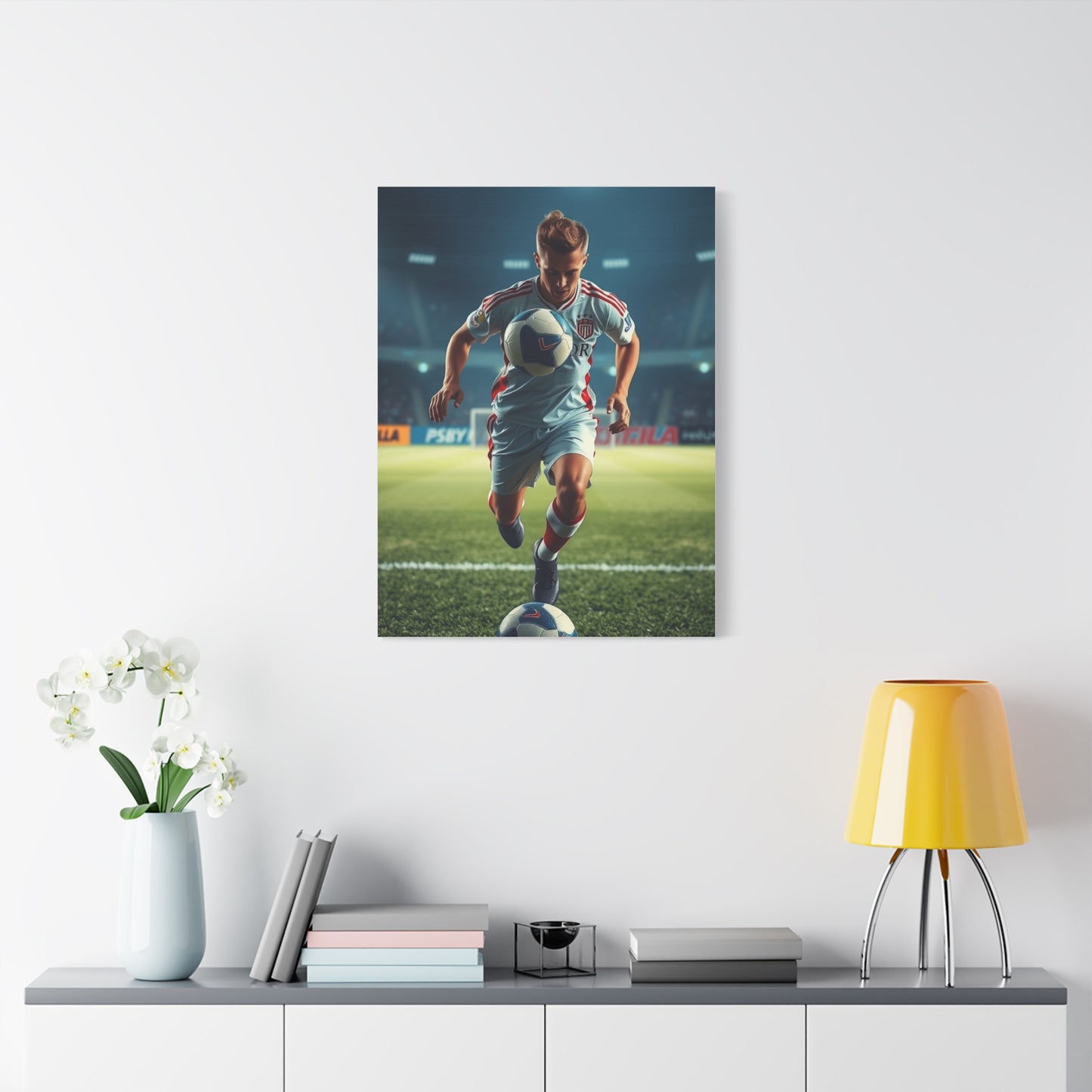 Masterpiece Soccer Art Vision Wall Art & Canvas Print