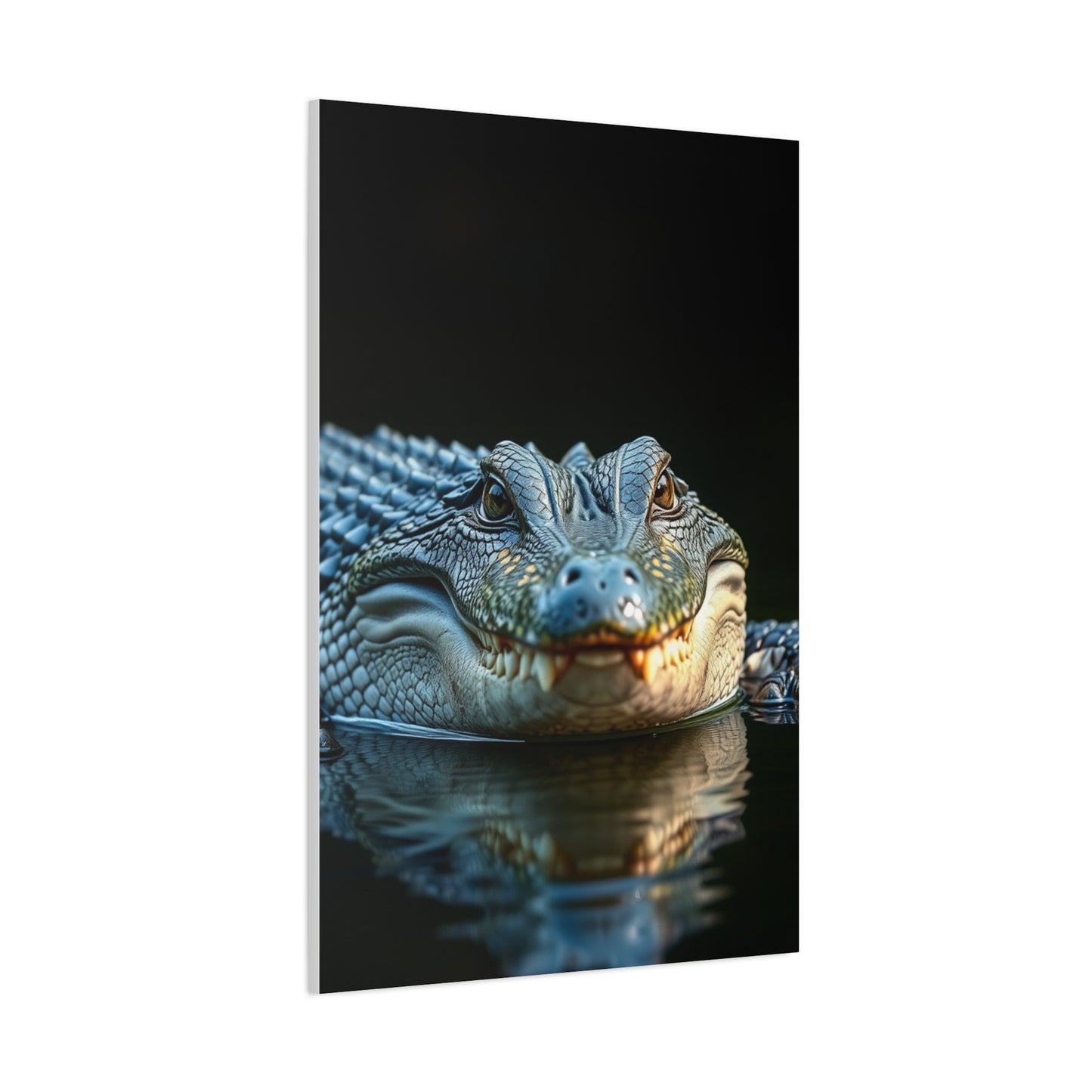Crocodile & Alligator Art Refined Canvas Wall Art & Canvas Print