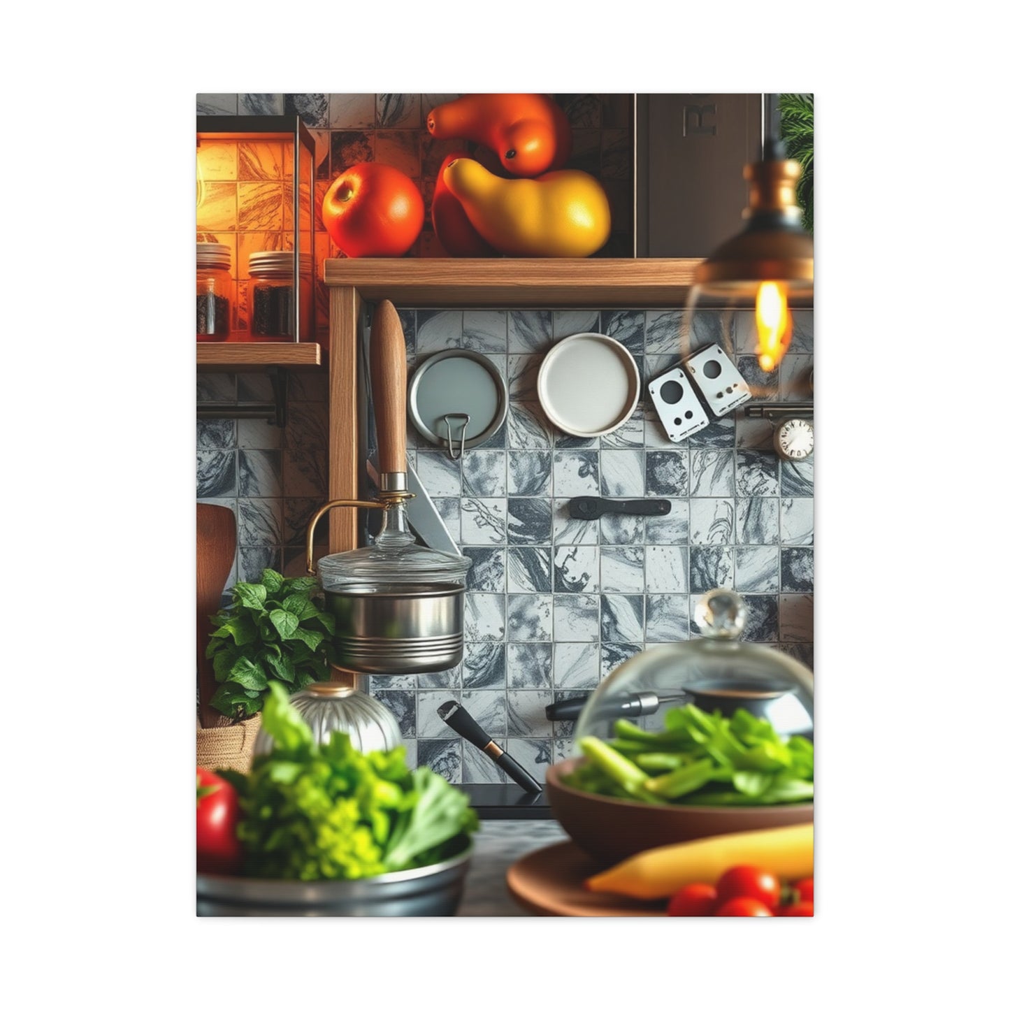 Gourmet Sanctuary Canvas