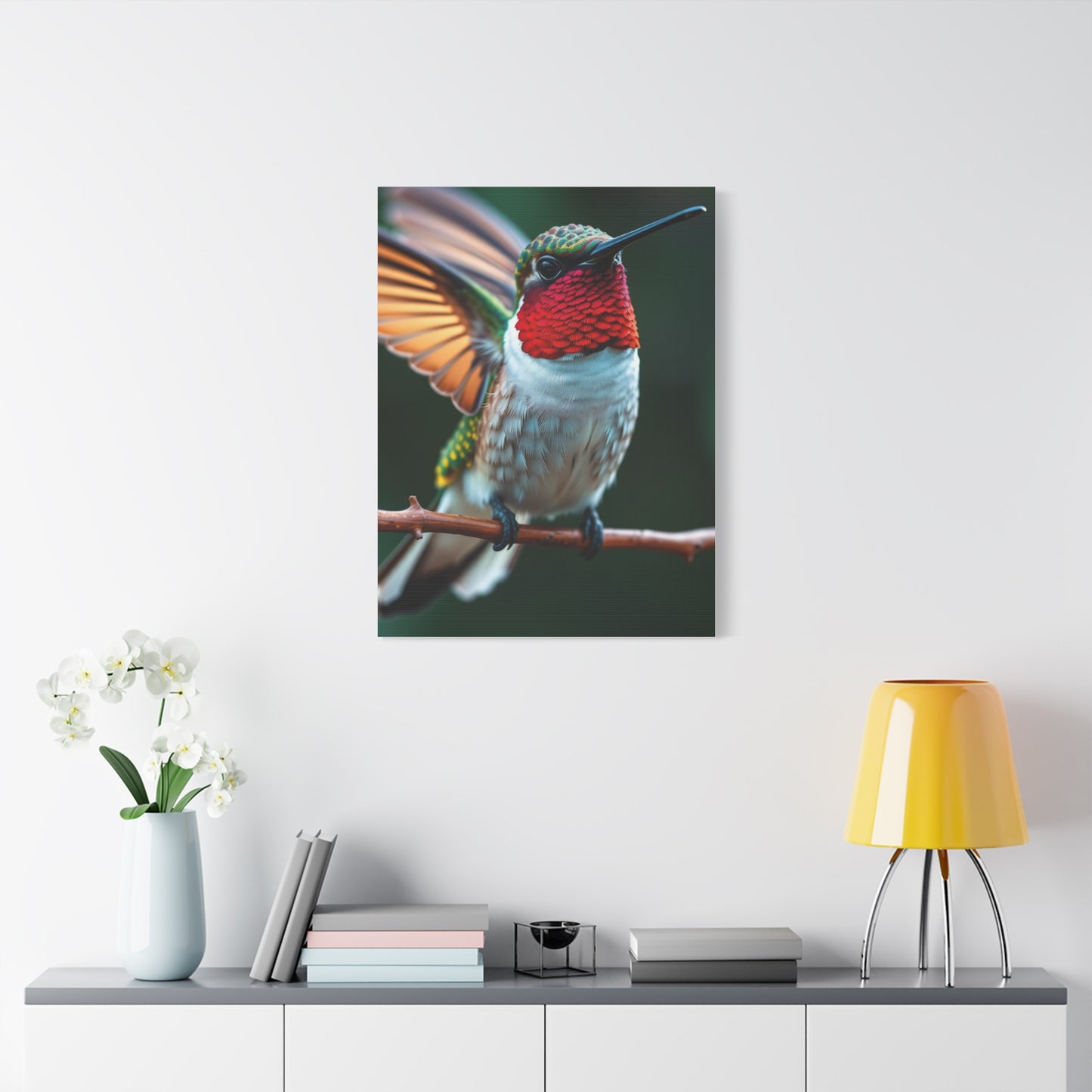 Masterpiece Humming Bird Art Vision Wall Art & Canvas Print