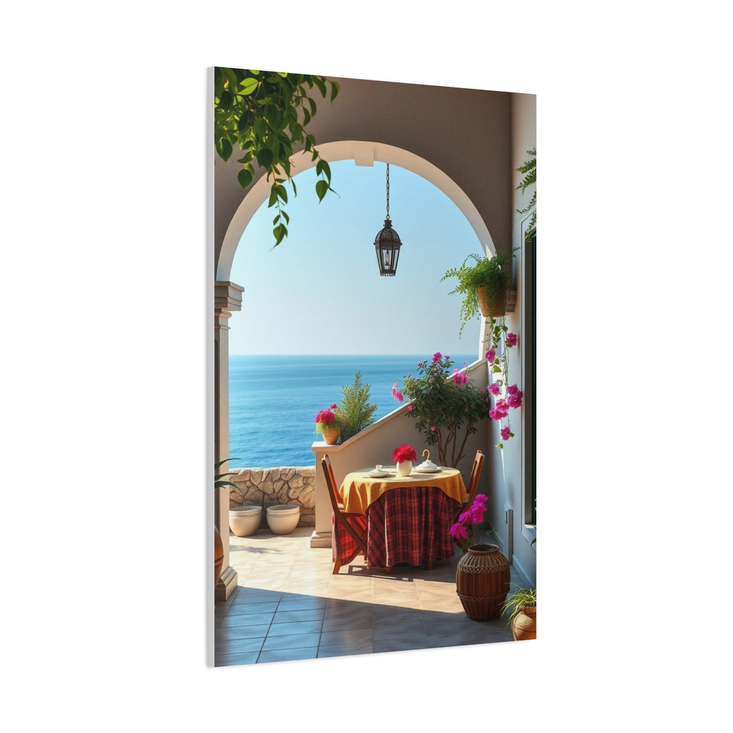 Masterpiece Mediterranean Decor Art Vision Wall Art & Canvas Print