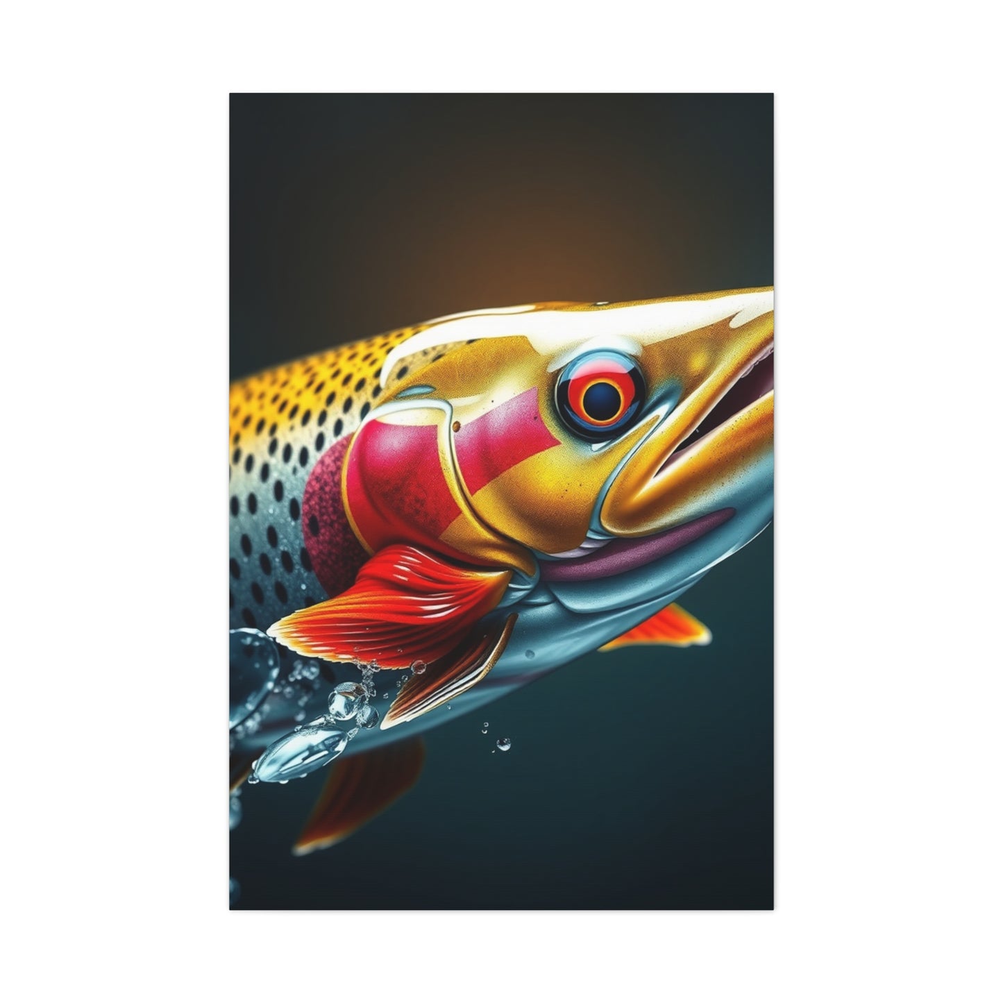 Trout Art Refined Canvas Wall Art & Canvas Print