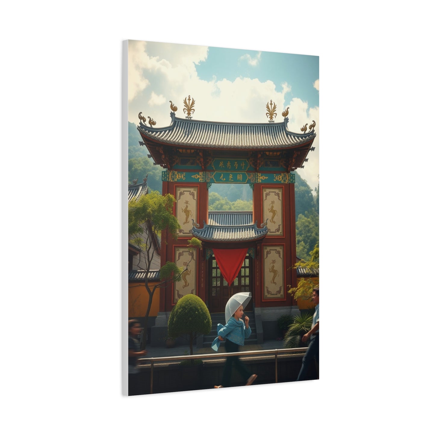 Masterpiece Chinoisere Art Vision Wall Art & Canvas Print