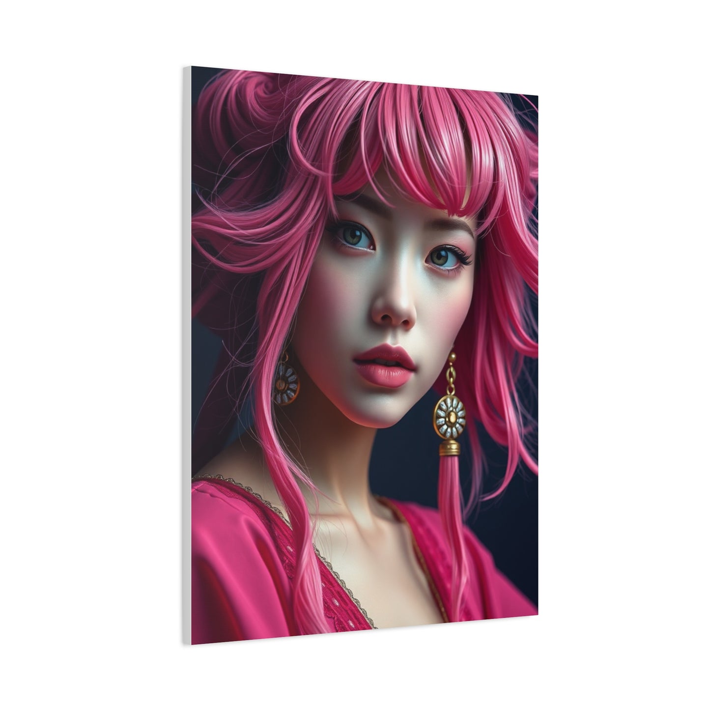 Elite Pinklomein Art Vision Wall Art & Canvas Print