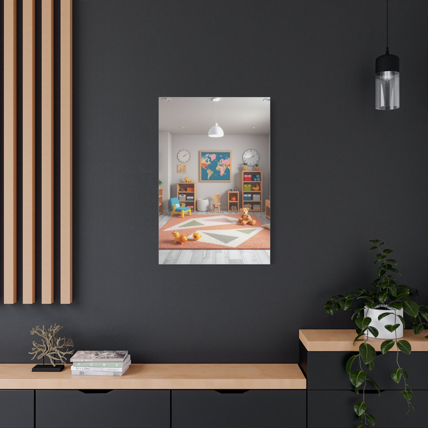 Kids Playroom Art Luxury Canvas Wall Art & Canvas Print