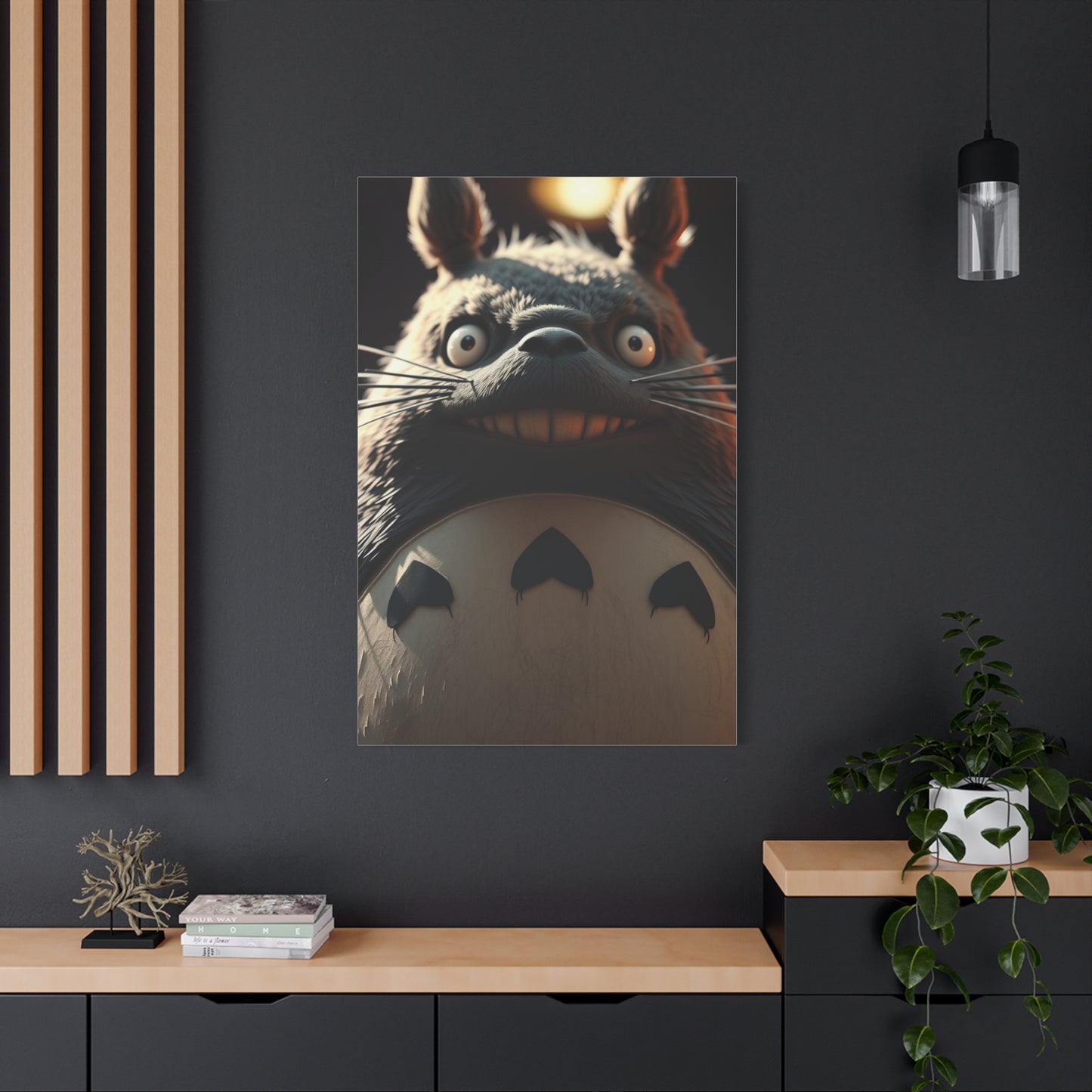 Masterpiece Totoro  Art Vision Wall Art & Canvas Print