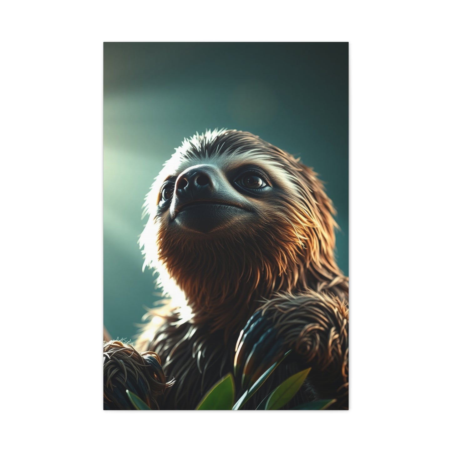 Sloth Art Refined Canvas Wall Art & Canvas Print