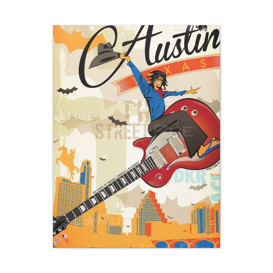 Austin Texas Poster Wall Art & Canvas Prints