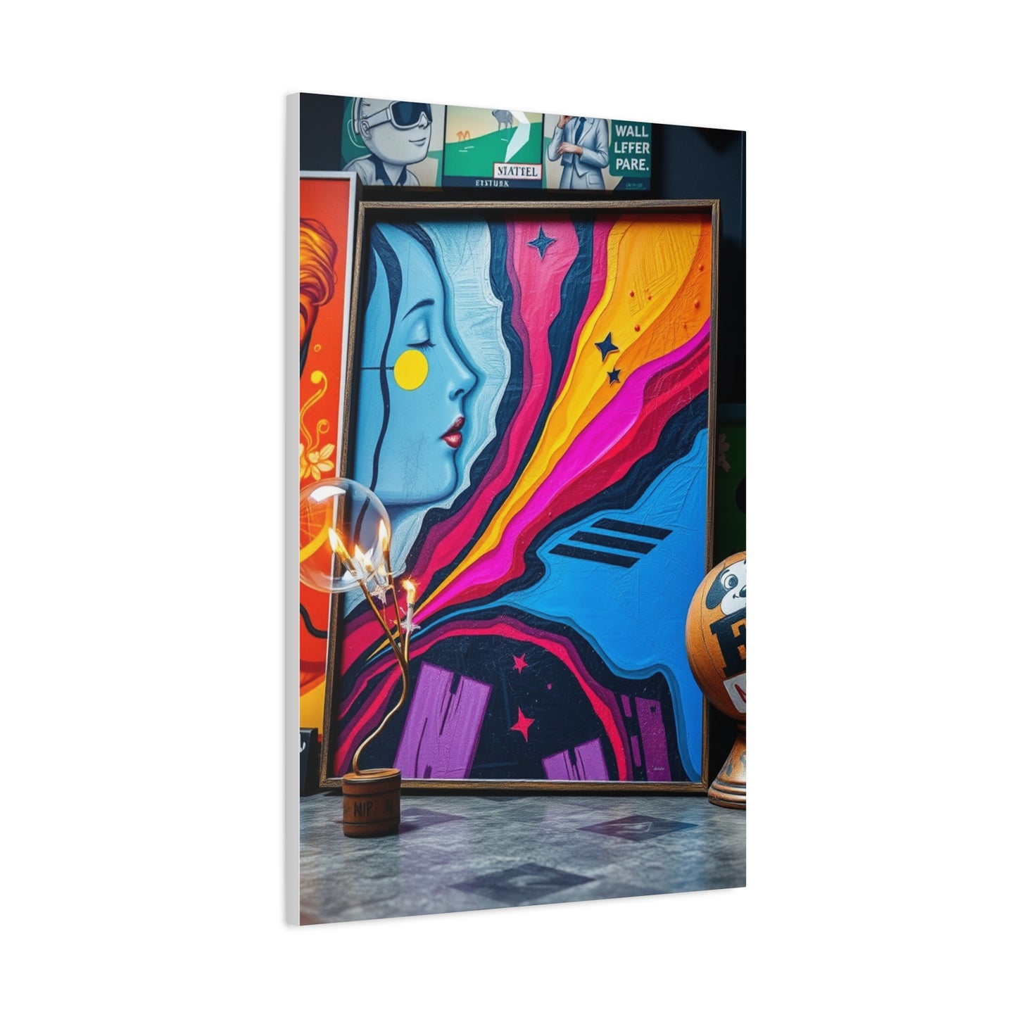 Supreme Funky art finds Art Collection Wall Art & Canvas Print